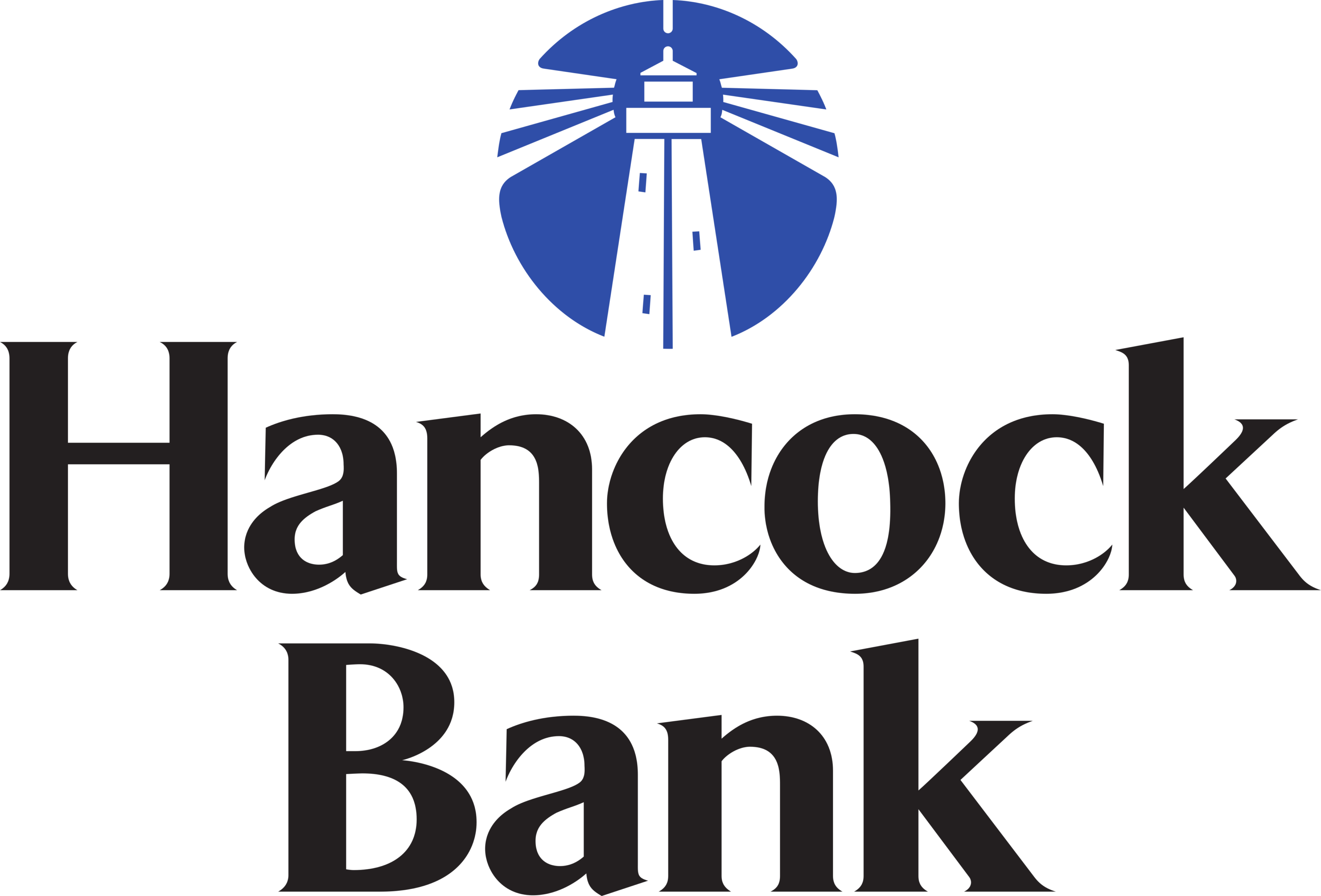 Hancock Bank Logo