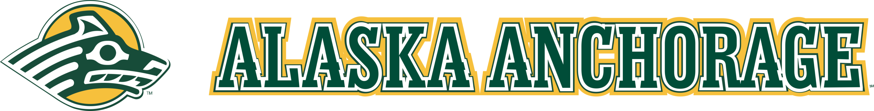 Alaska Anchorage Seawolves Logo full