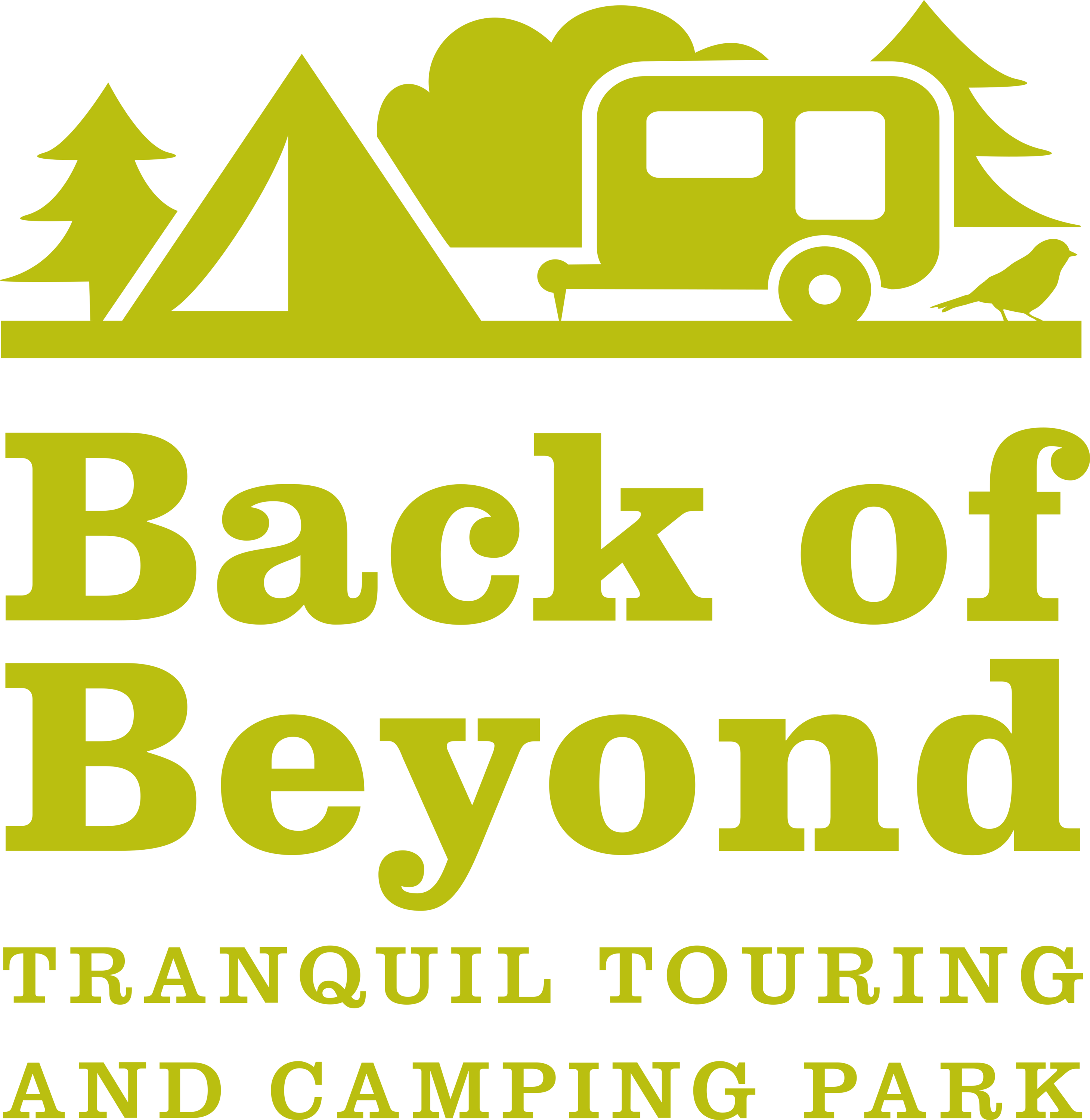 Back of Beyond Touring Camping and Glamping Park Logo
