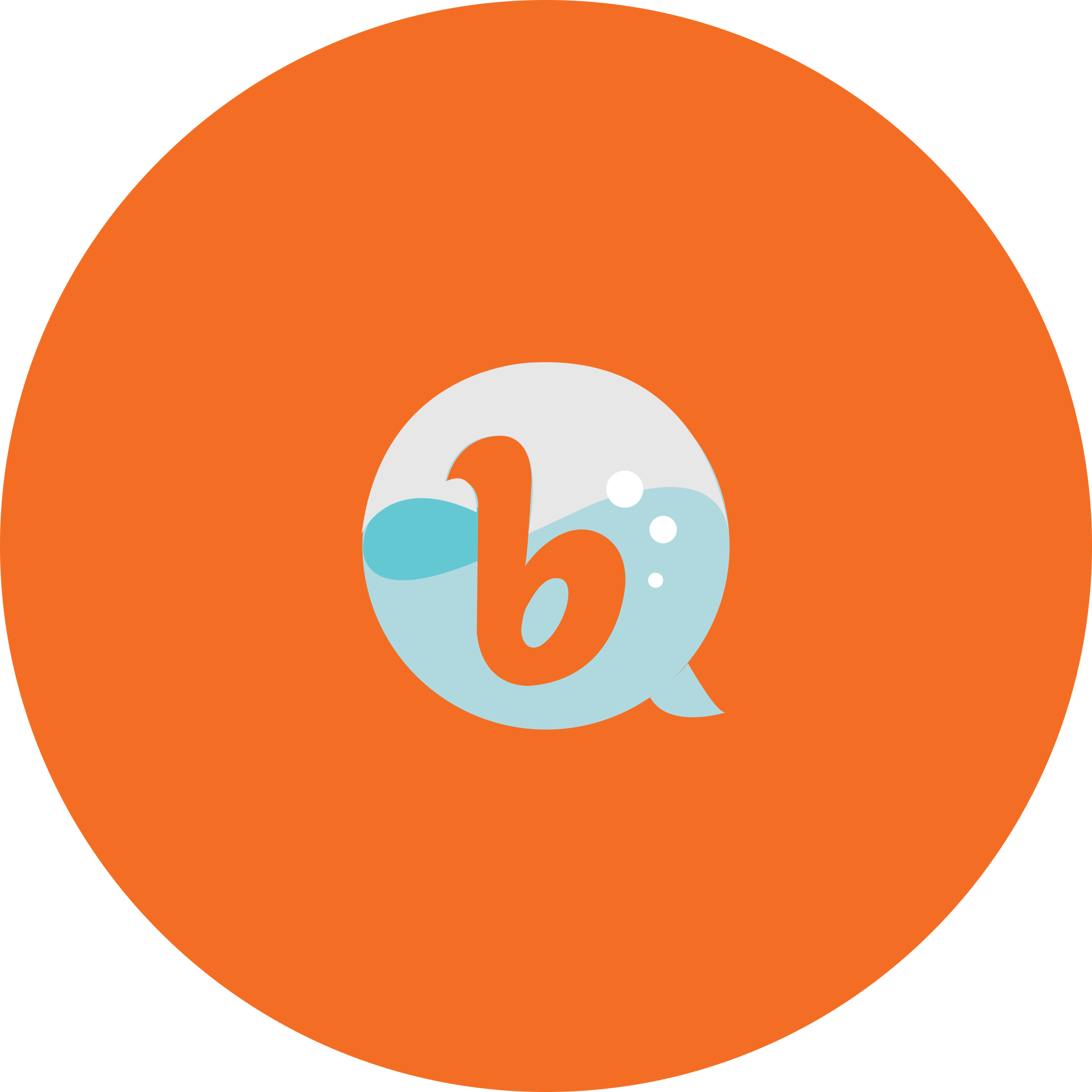 Bubbly Circle Logo