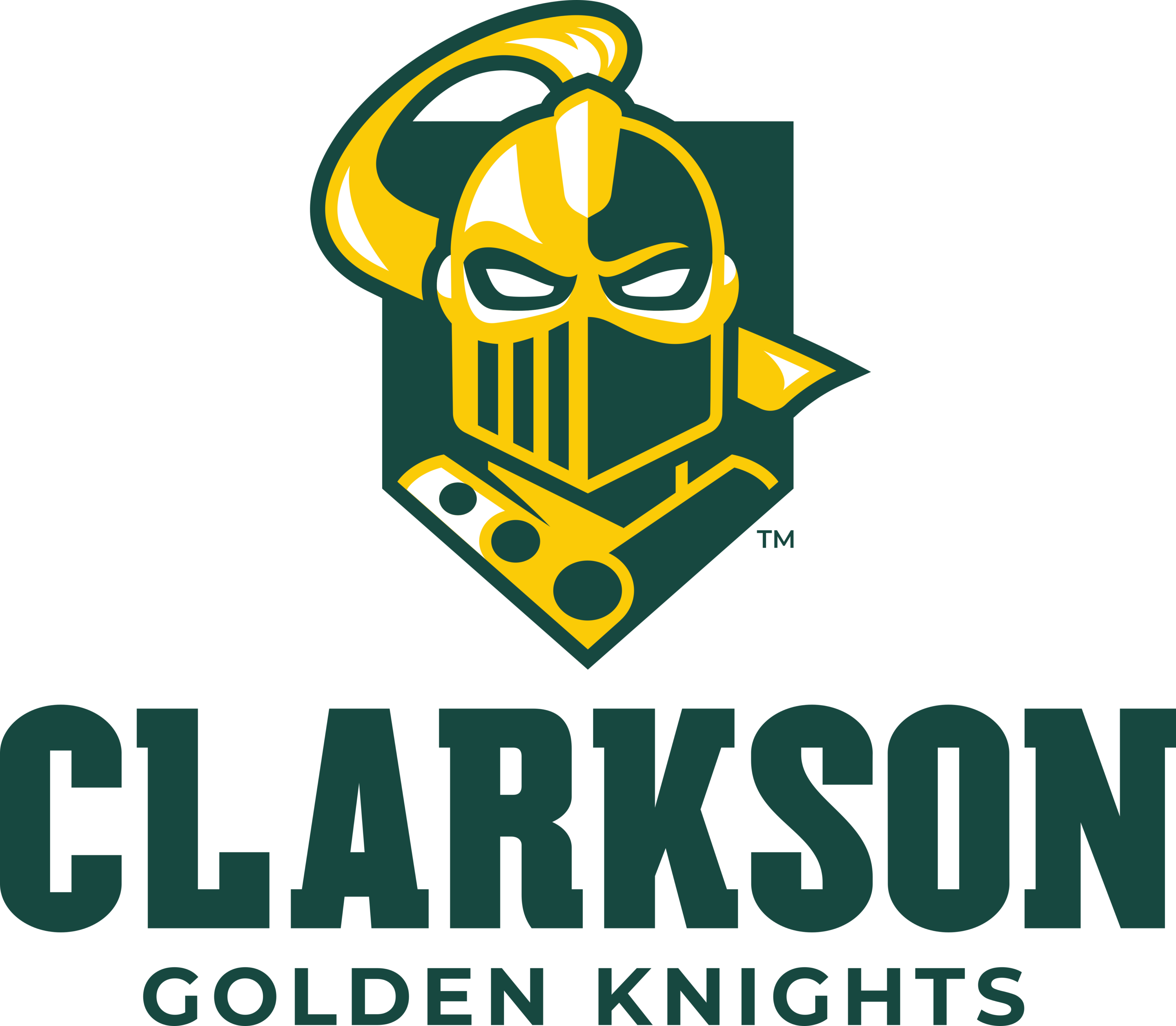 Clarkson Golden Knights Logo
