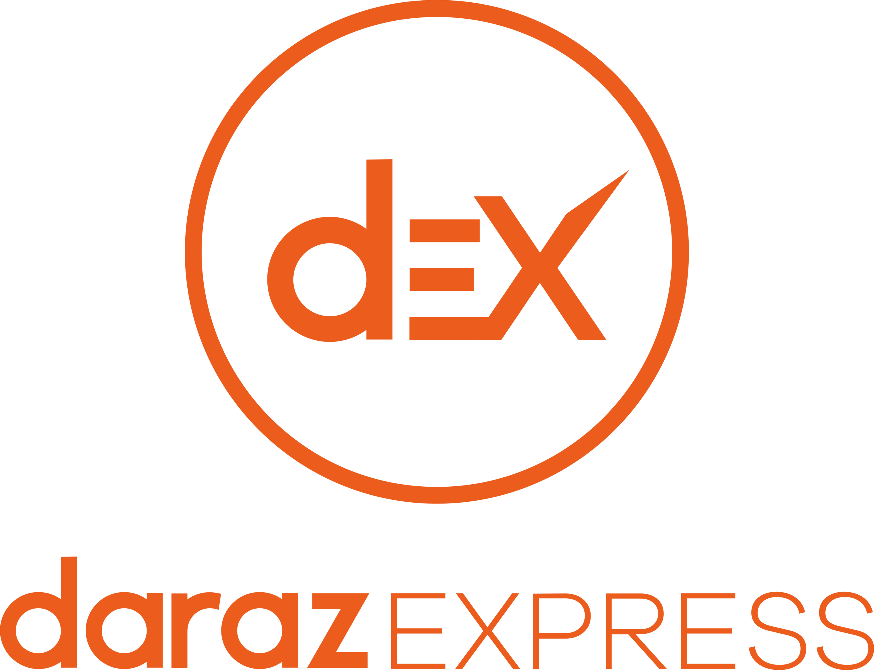DEX Daraz Express Logo