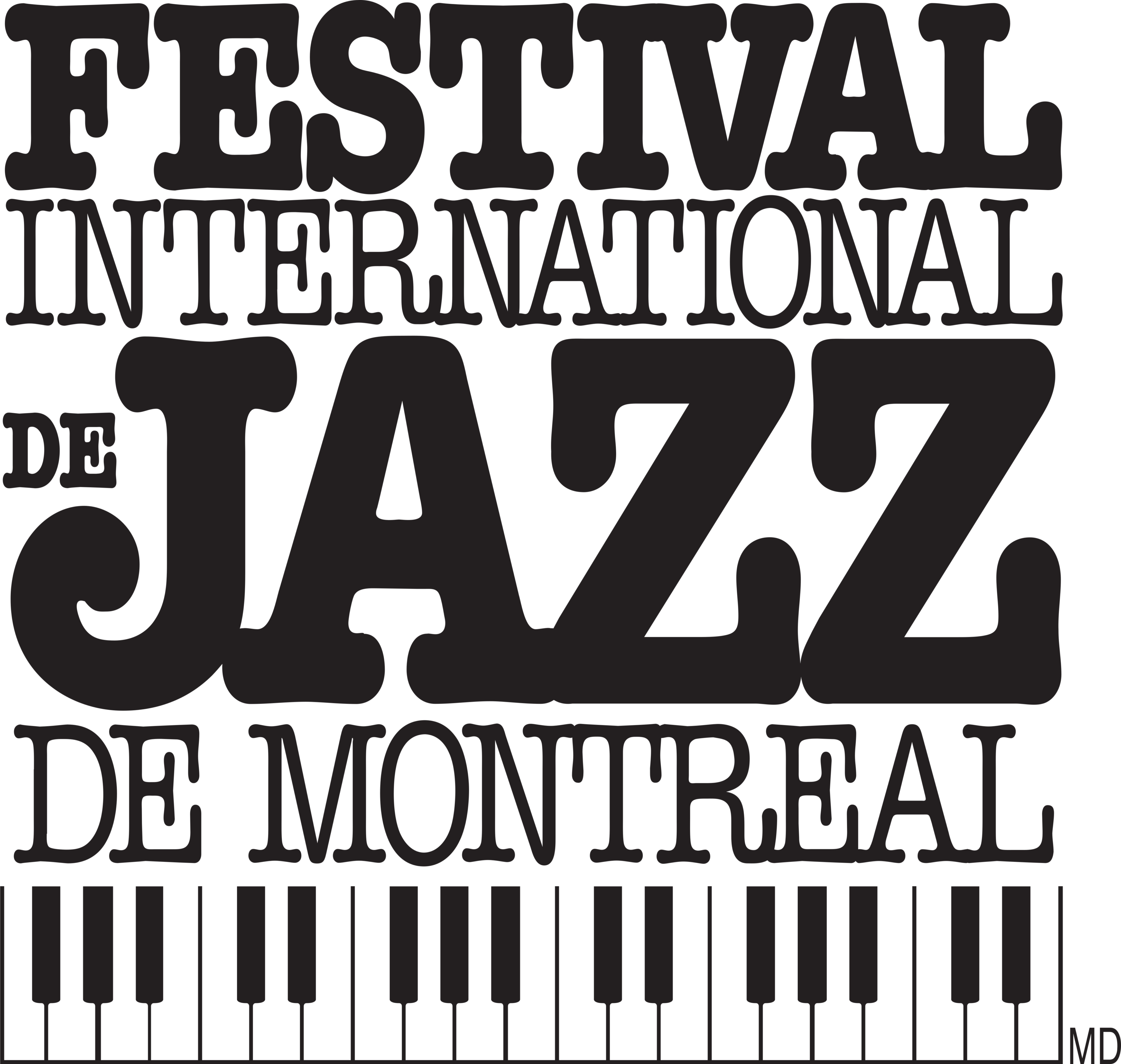 Festival International de Jazz de Montreal Logo