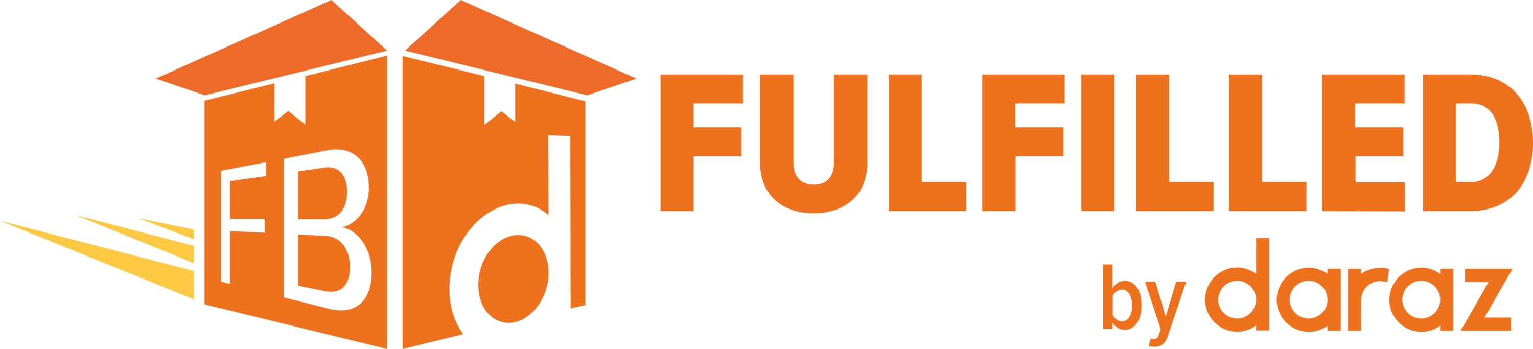 Fulfilled by Daraz Logo