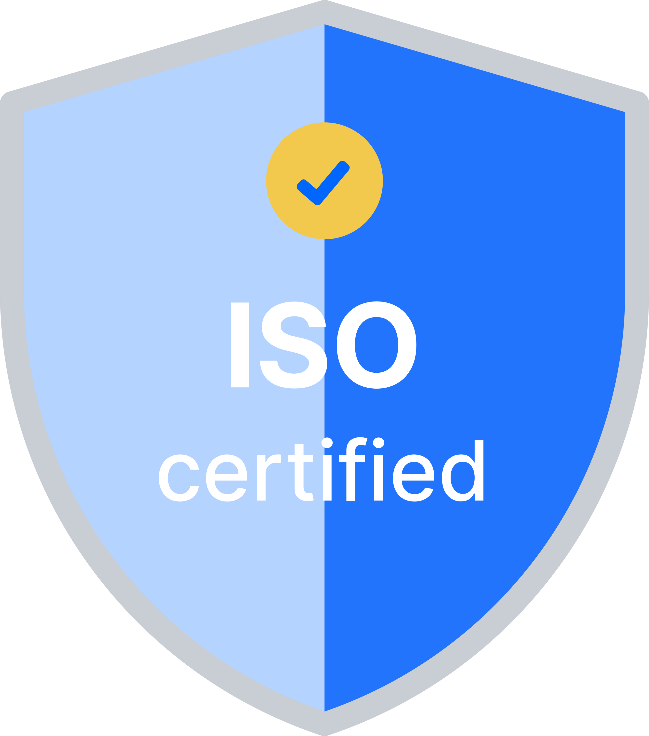 ISO Certified Badge Logo