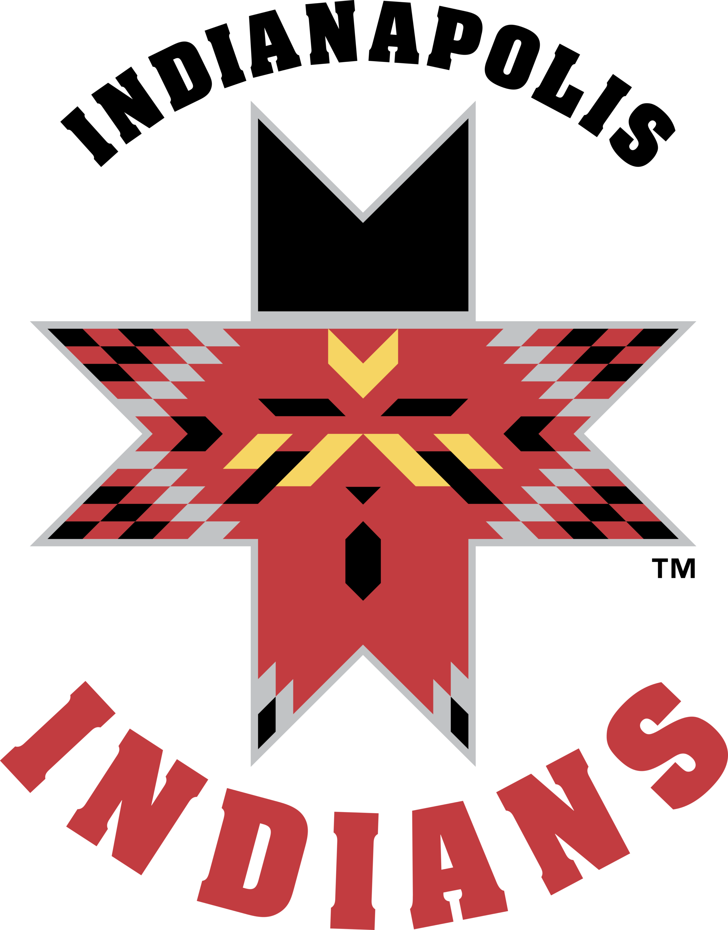 Indianapolis Indians Baseball Logo
