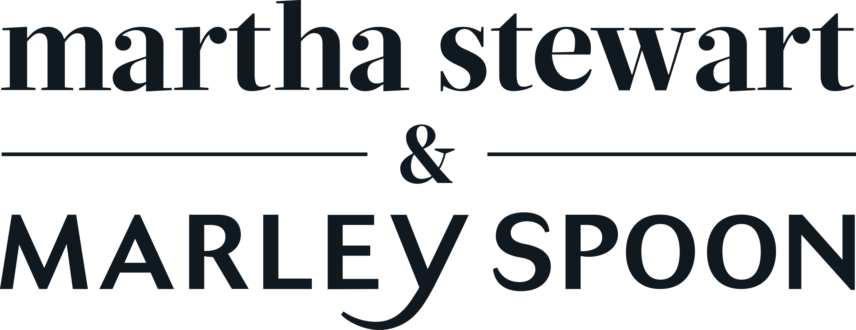 Martha Stewart & Marley Spoon Logo