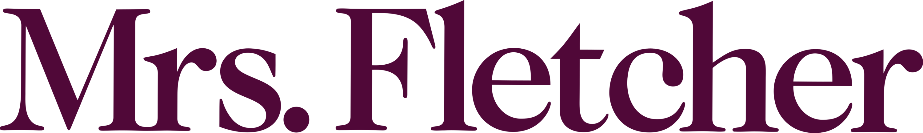 Mrs. Fletcher Logo