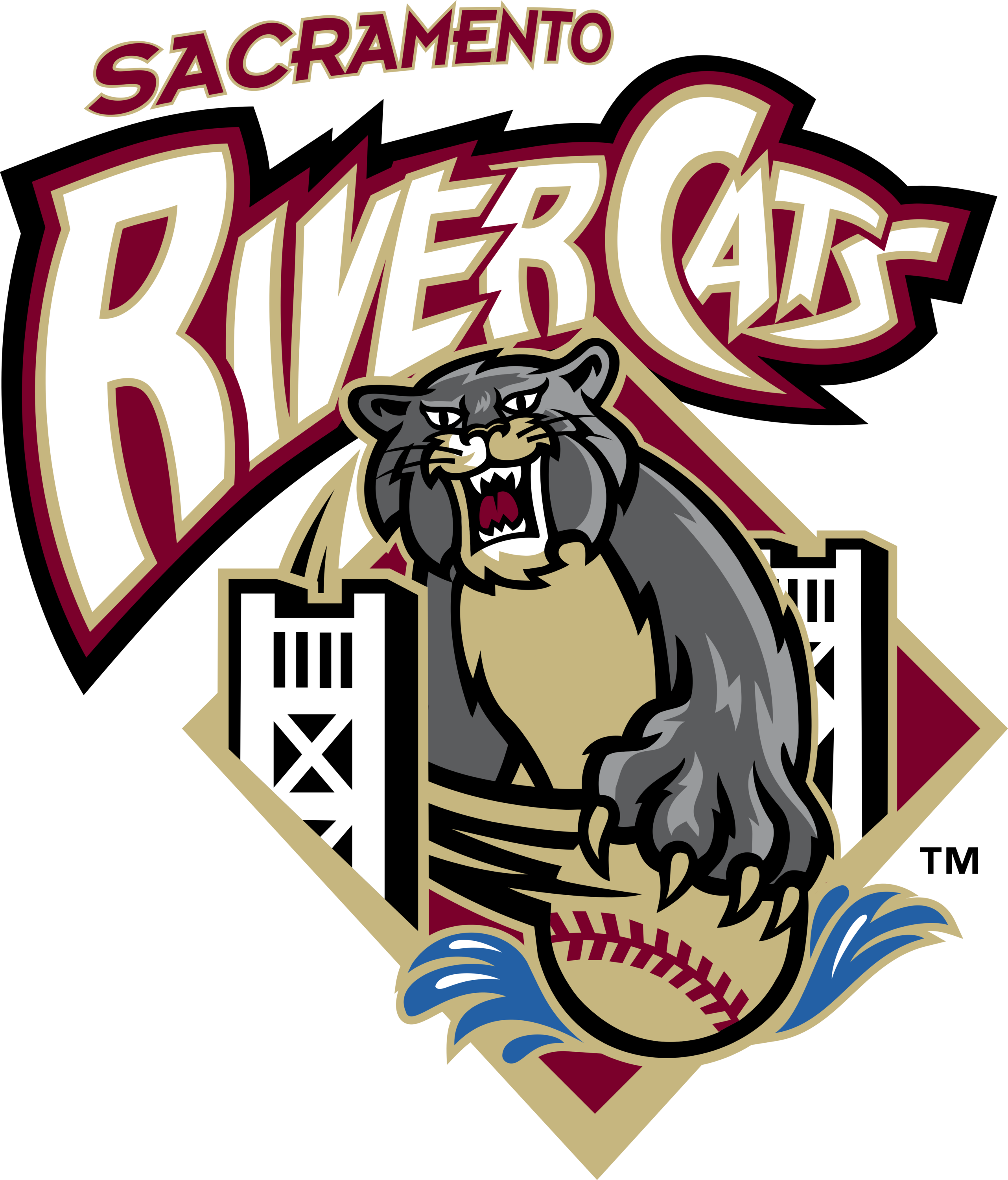 Sacramento River Cats Logo