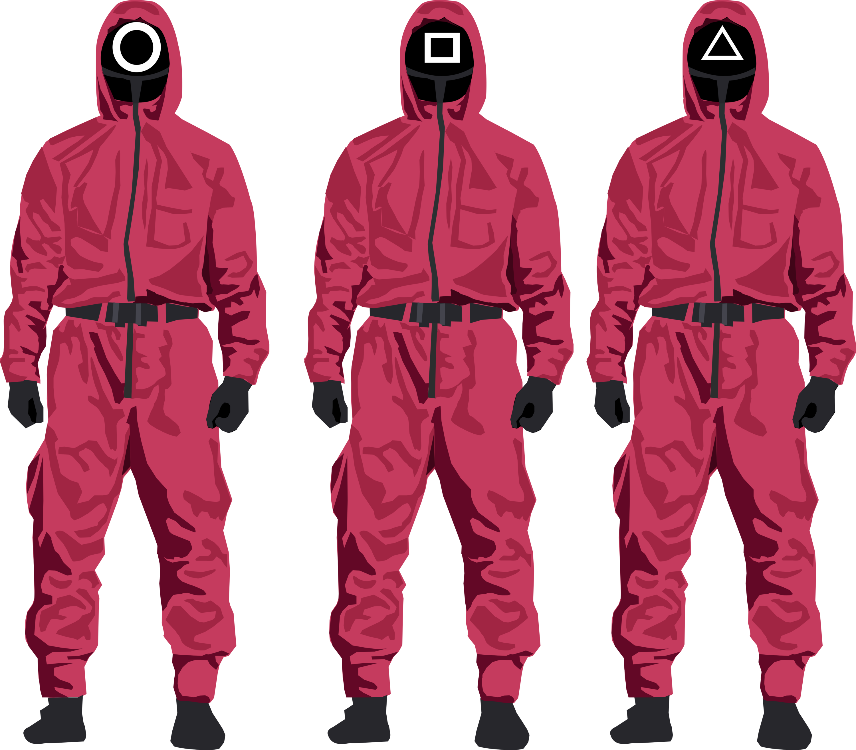 Squid Game Soldier Mask Logo