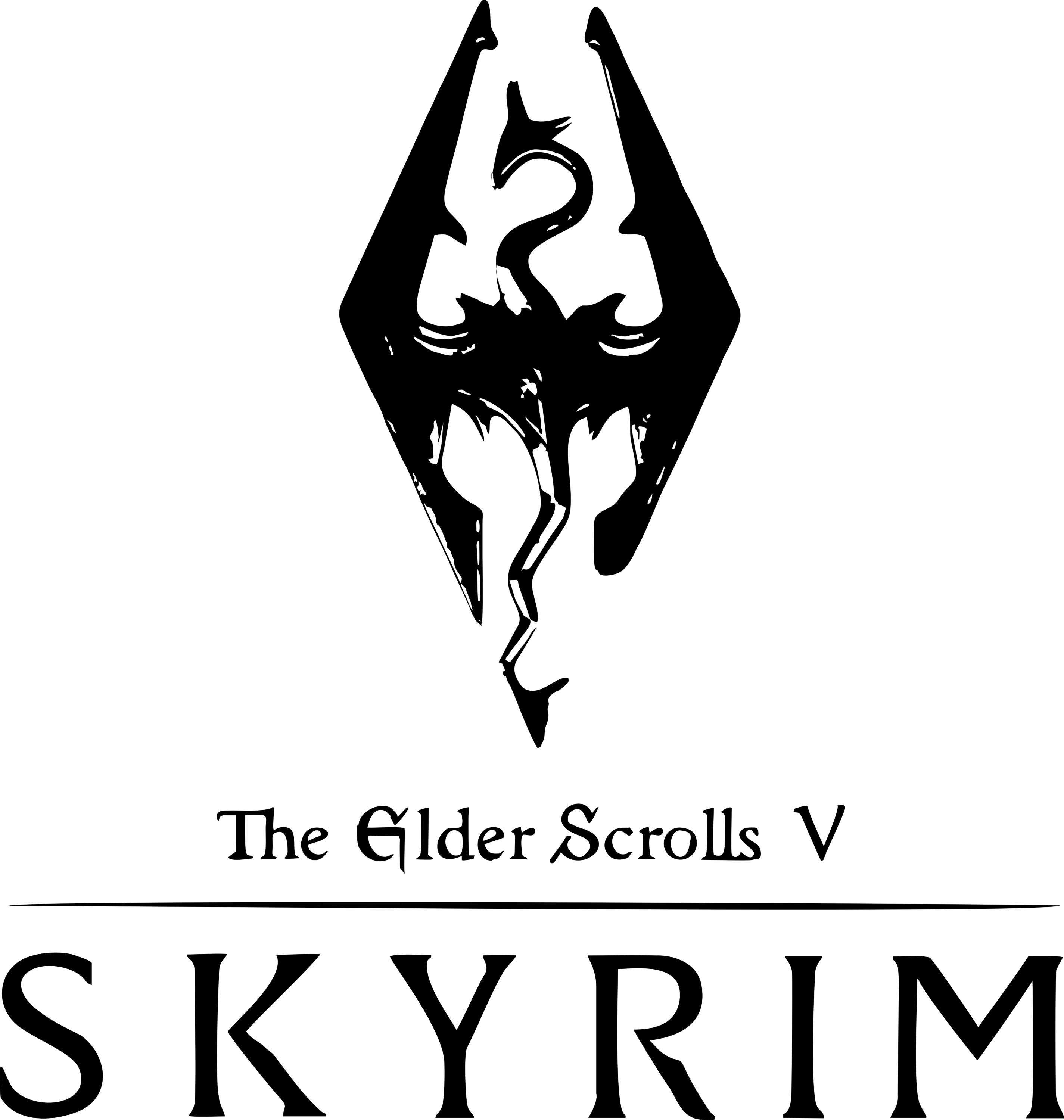 The Elder Scrolls V Skyrim Logo