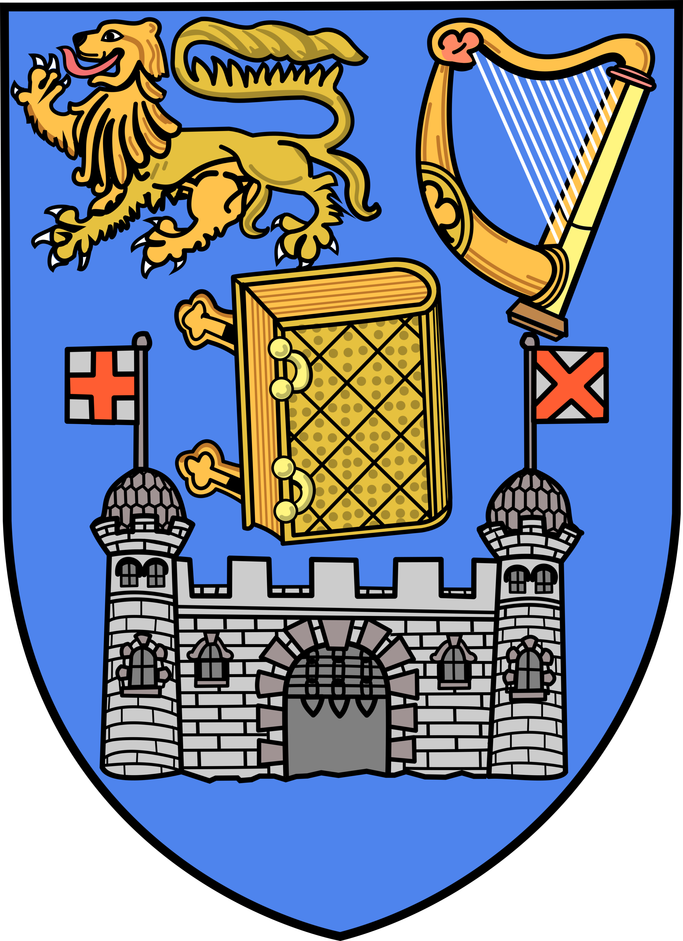 Trinity College Dublin Logo color