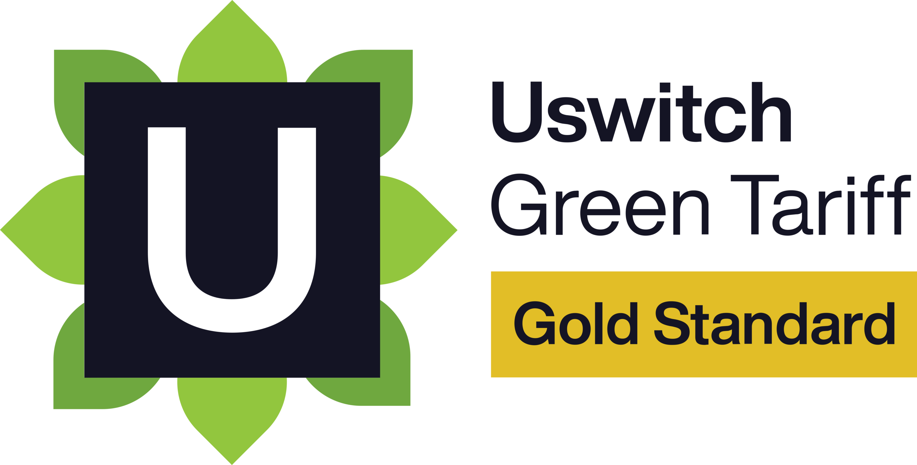 Uswitch Green Tariff Gold Standart Logo