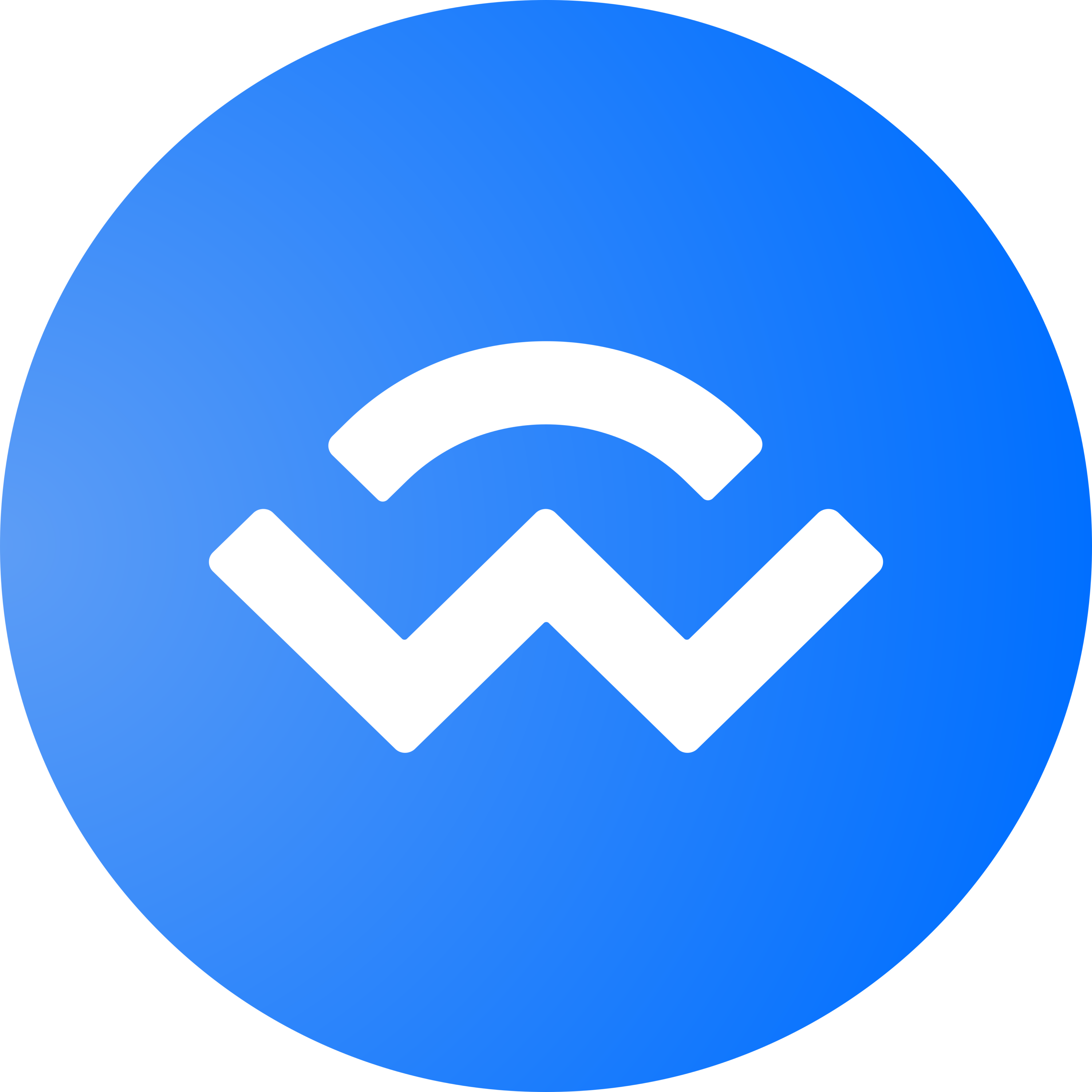 WalletConnect Logo blue
