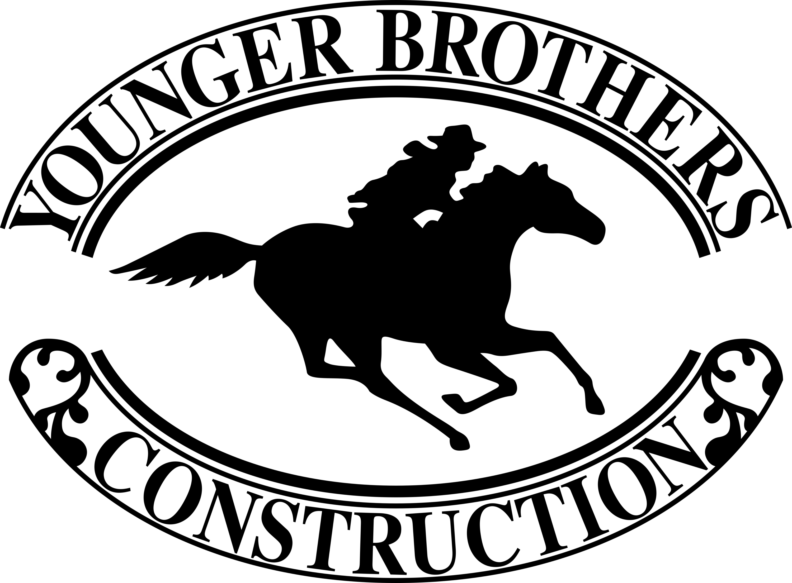 Younger Brothers Construction Logo