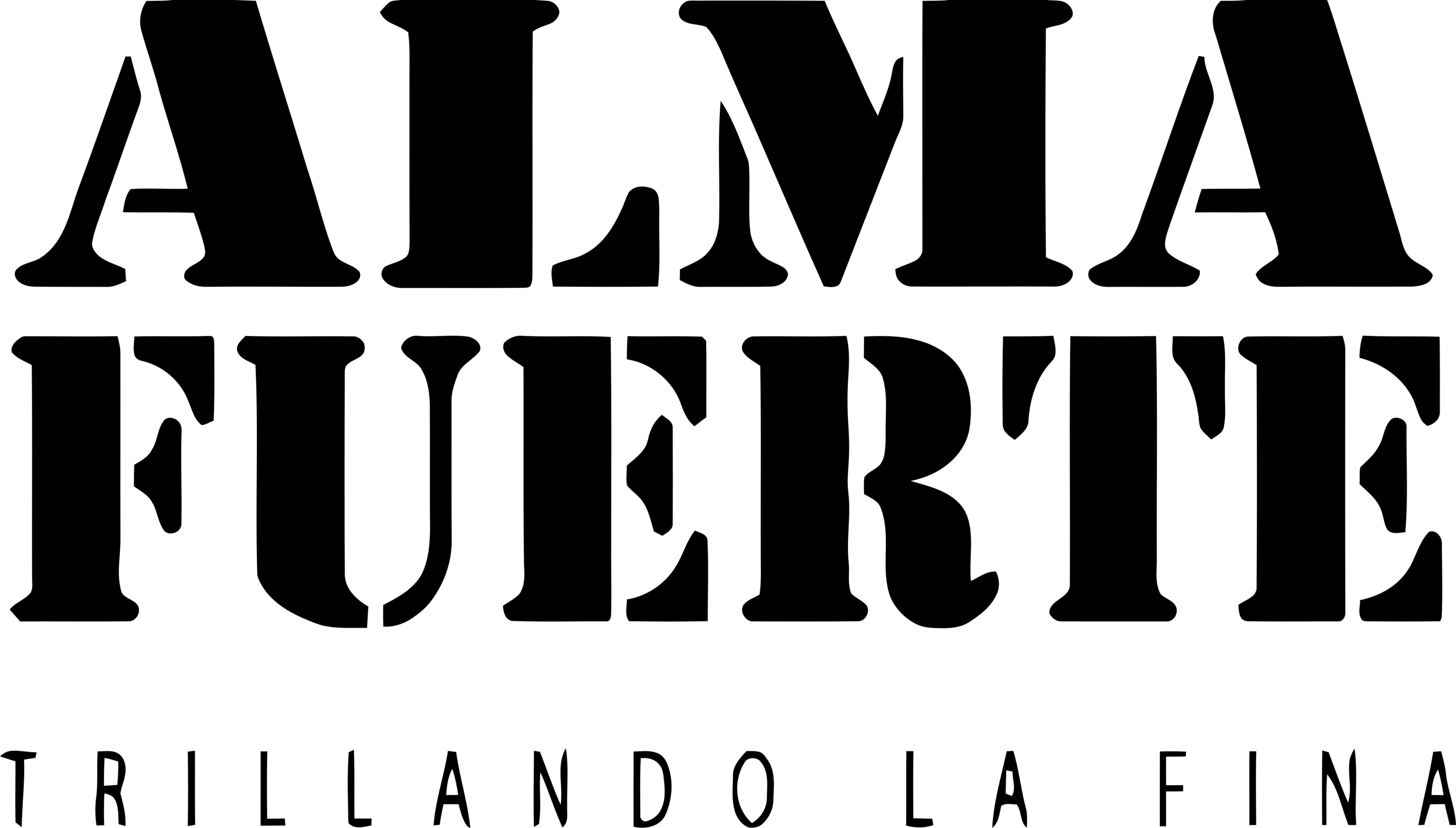 Alma Fuerte Trillando la Fina Logo