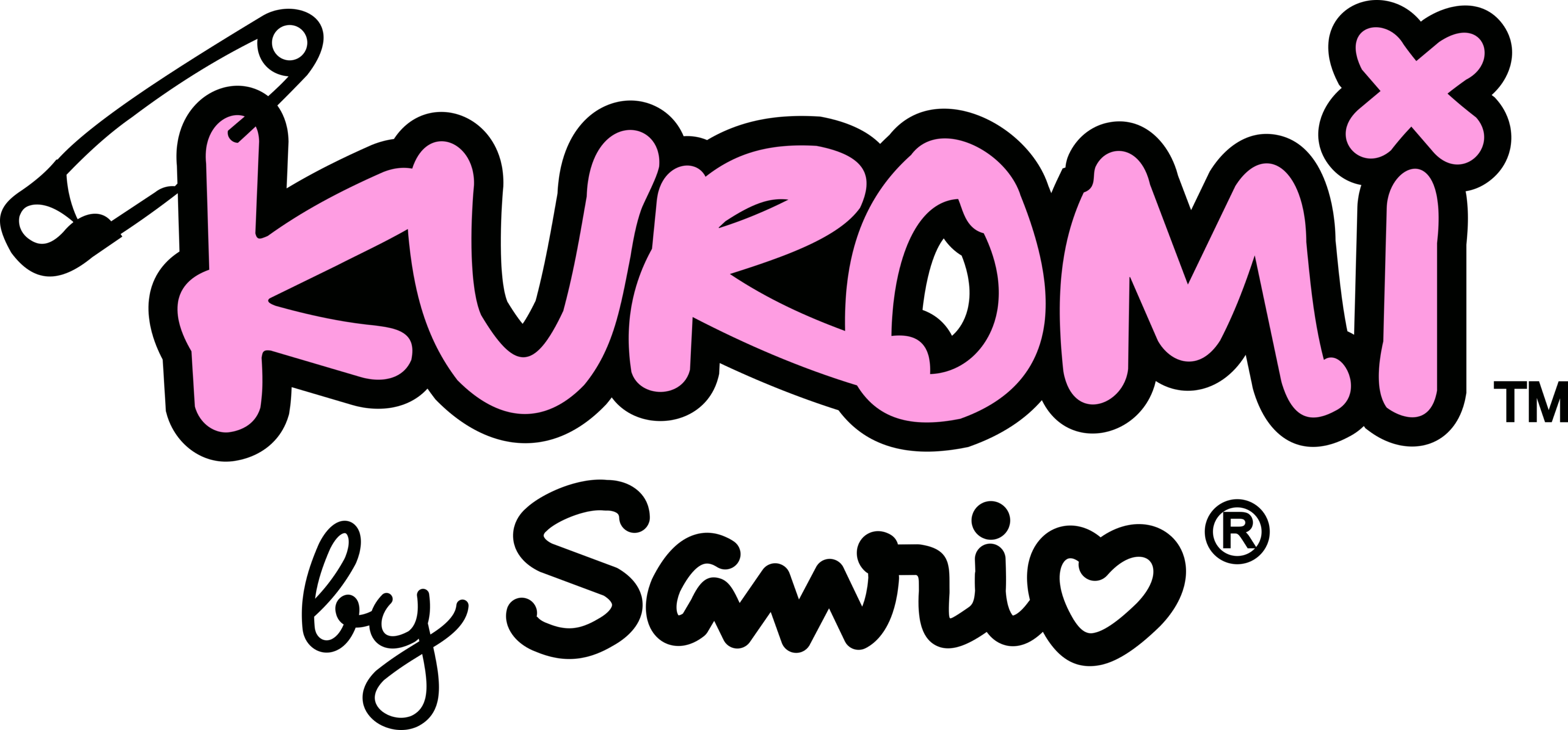 Kuromi by Sanrio Logo