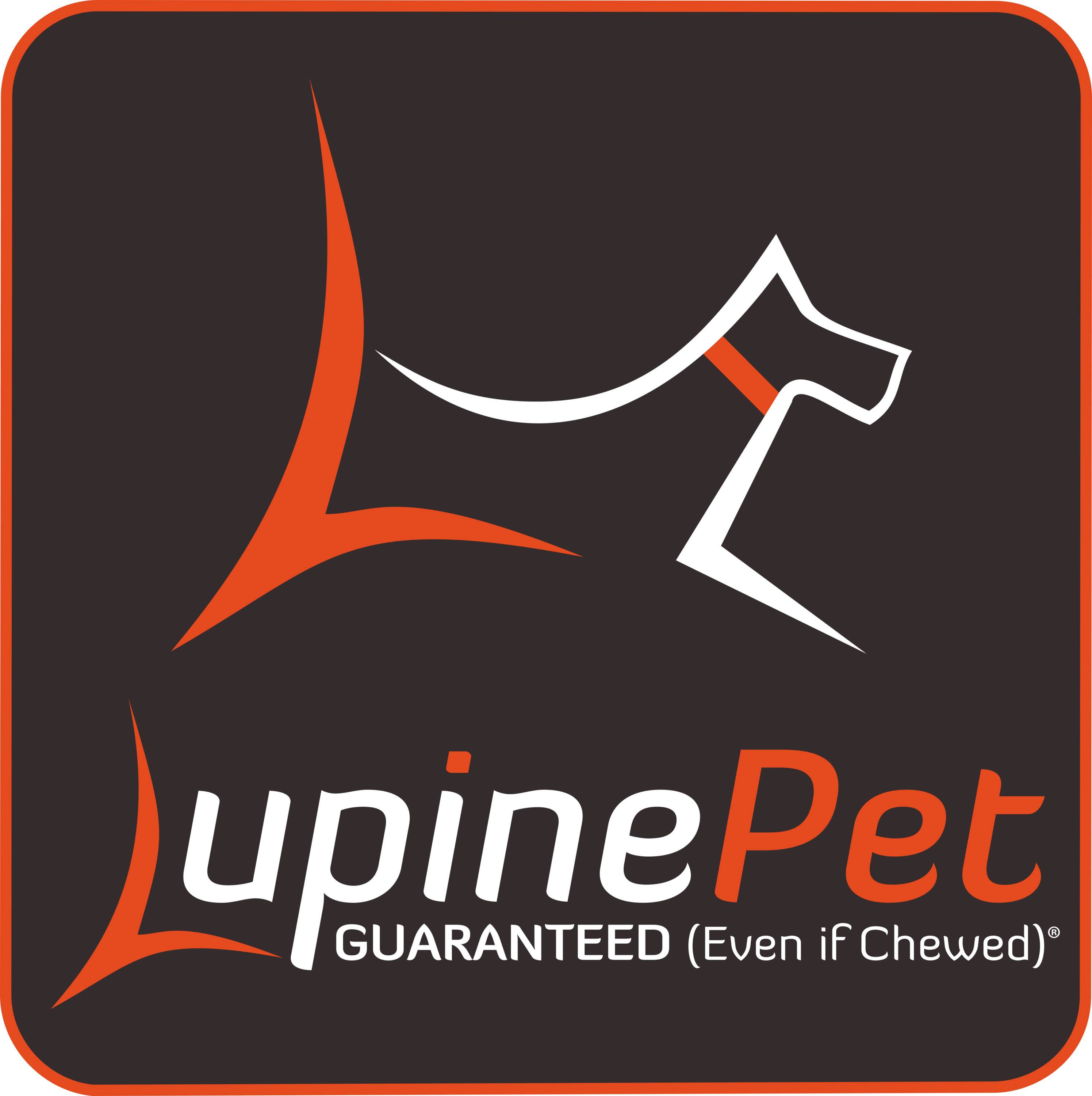 Lupine Pet Logo