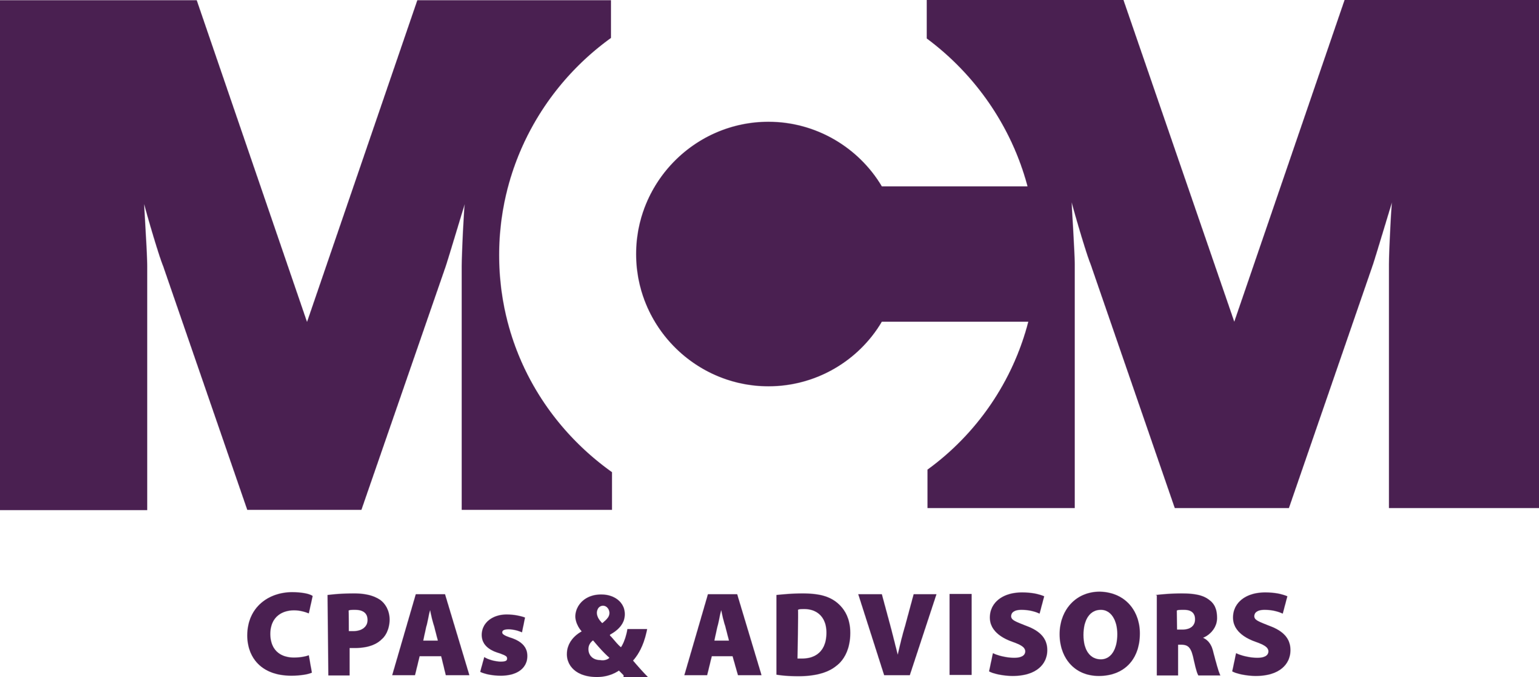 MCM CPAs and Advisors Logo