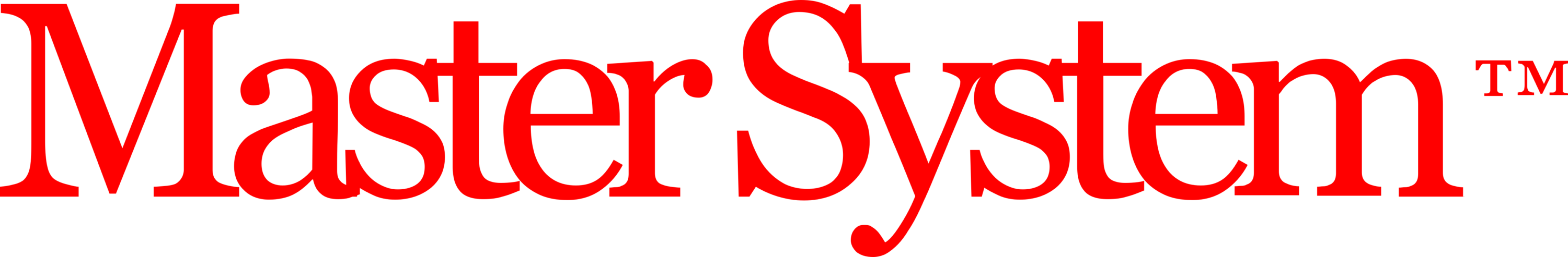 Master System Logo