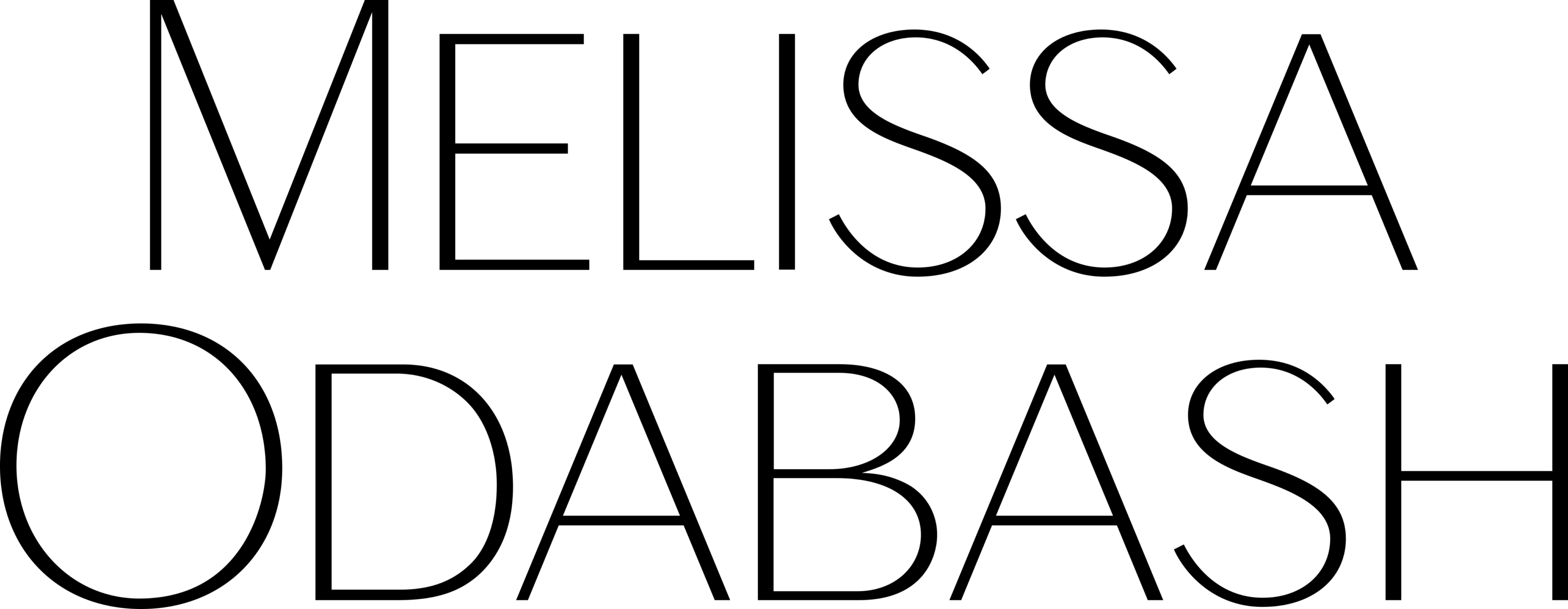 Melissa Odabash Logo