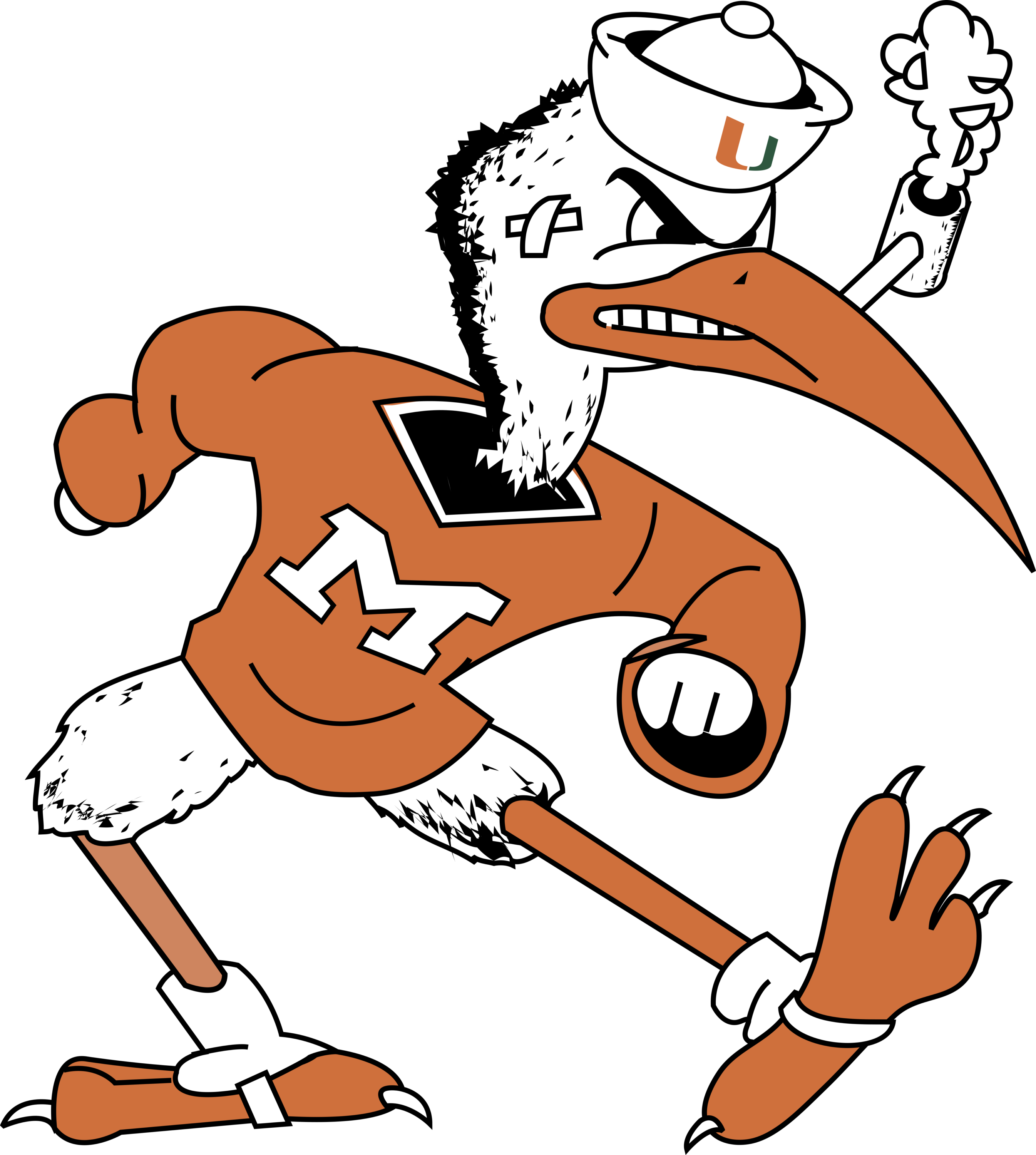 Miami Hurricanes Football Logo