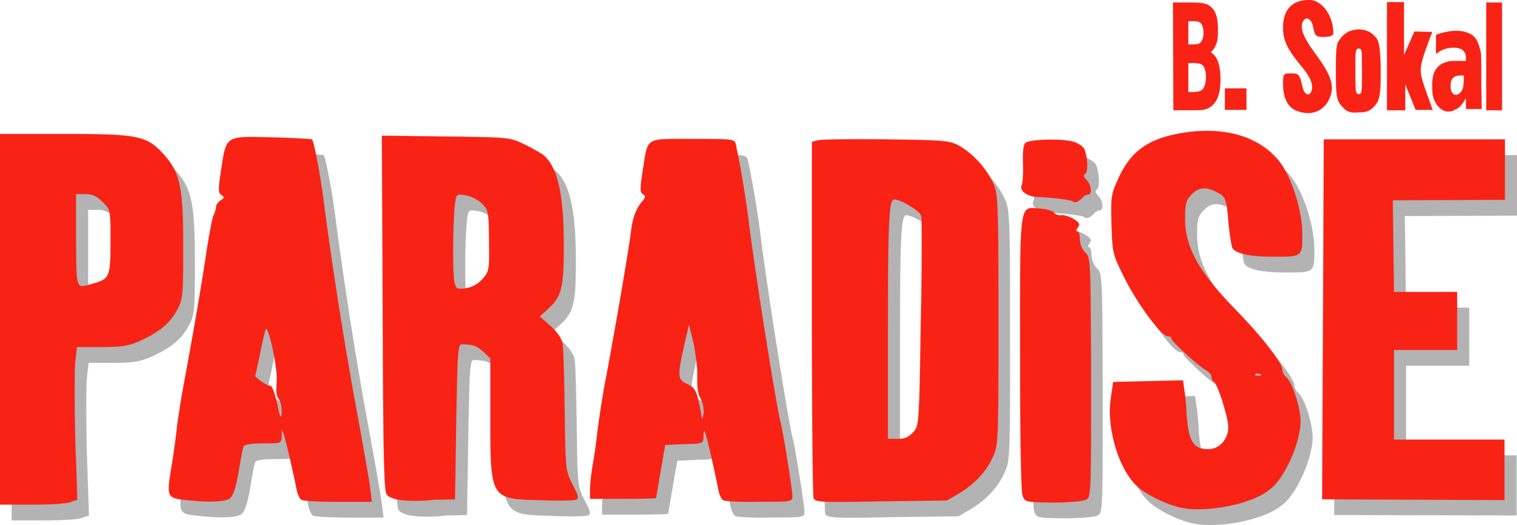 Paradise by B Sokal Logo