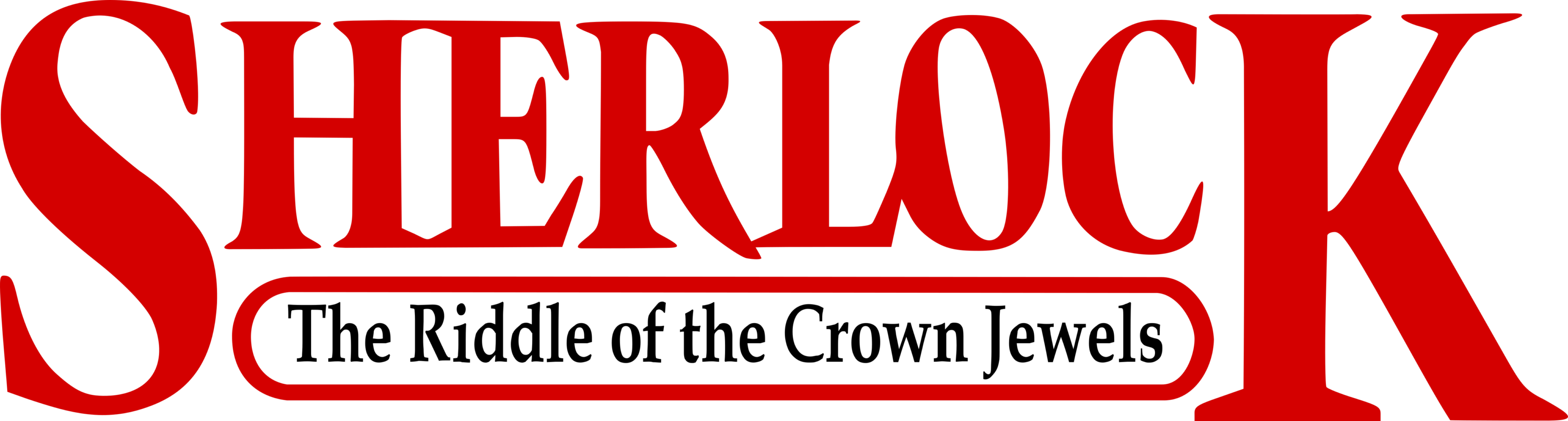 Sherlock Riddle of the Crown Jewels Logo