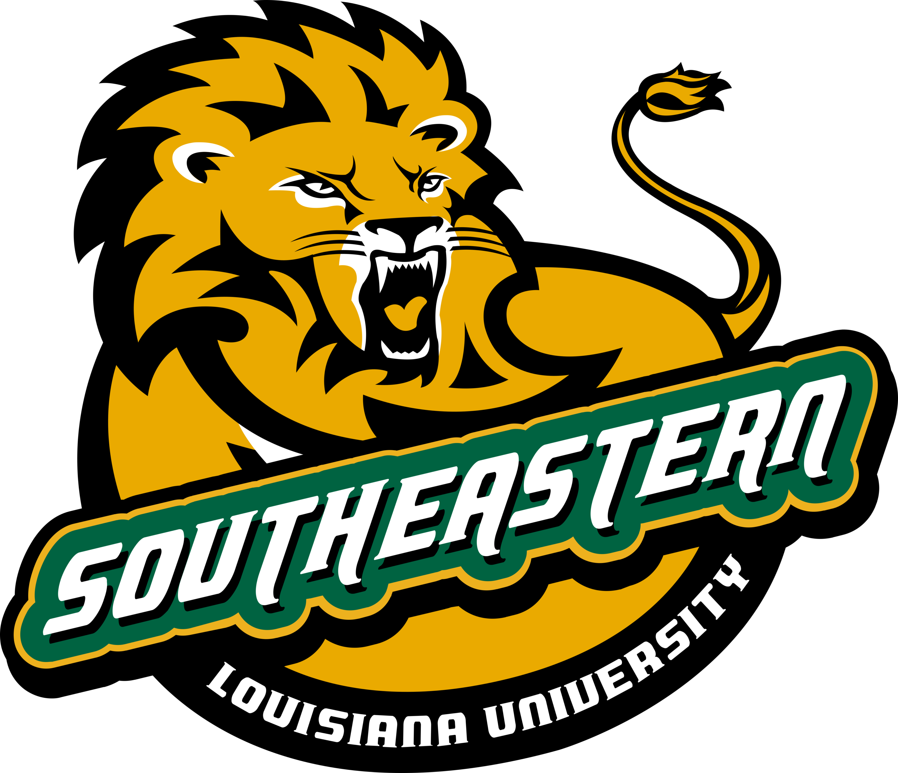 Southeastern Louisiana Lions Logo
