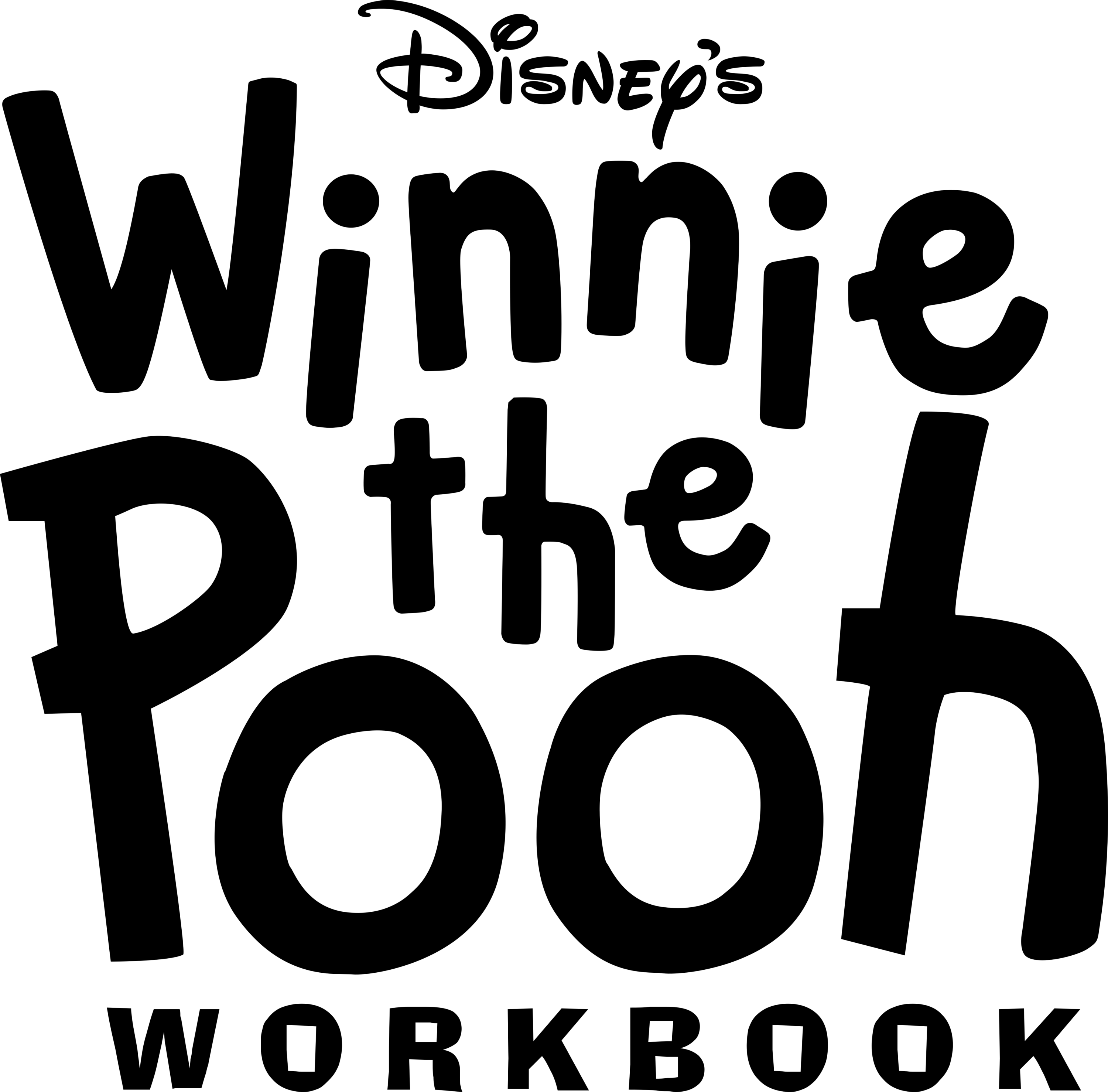 Winnie the Pooh Workbook Logo