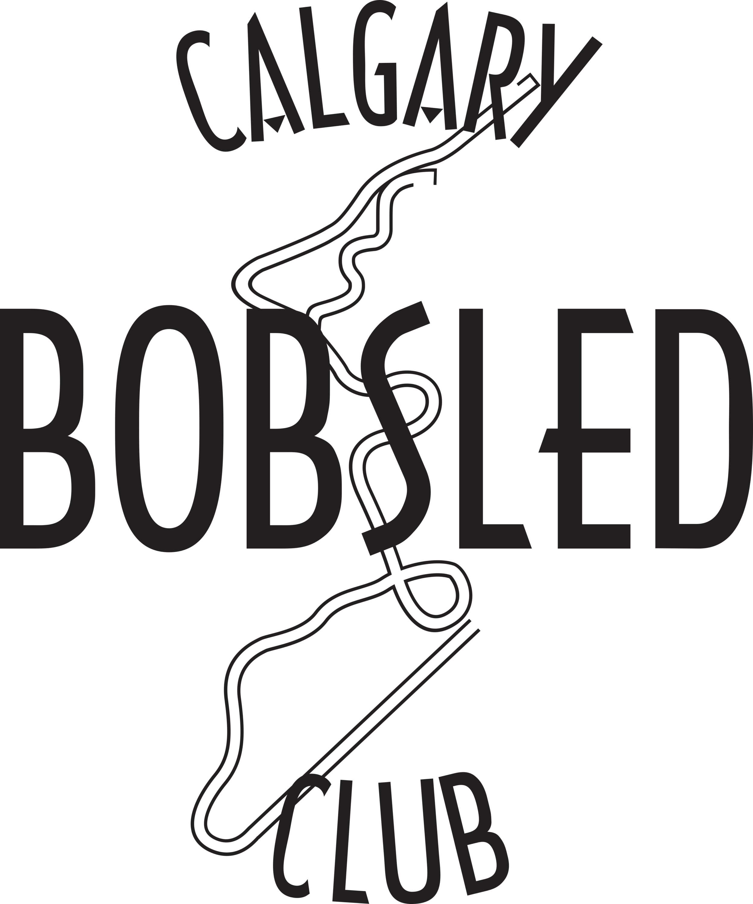 Calgary Bobsled Club Logo