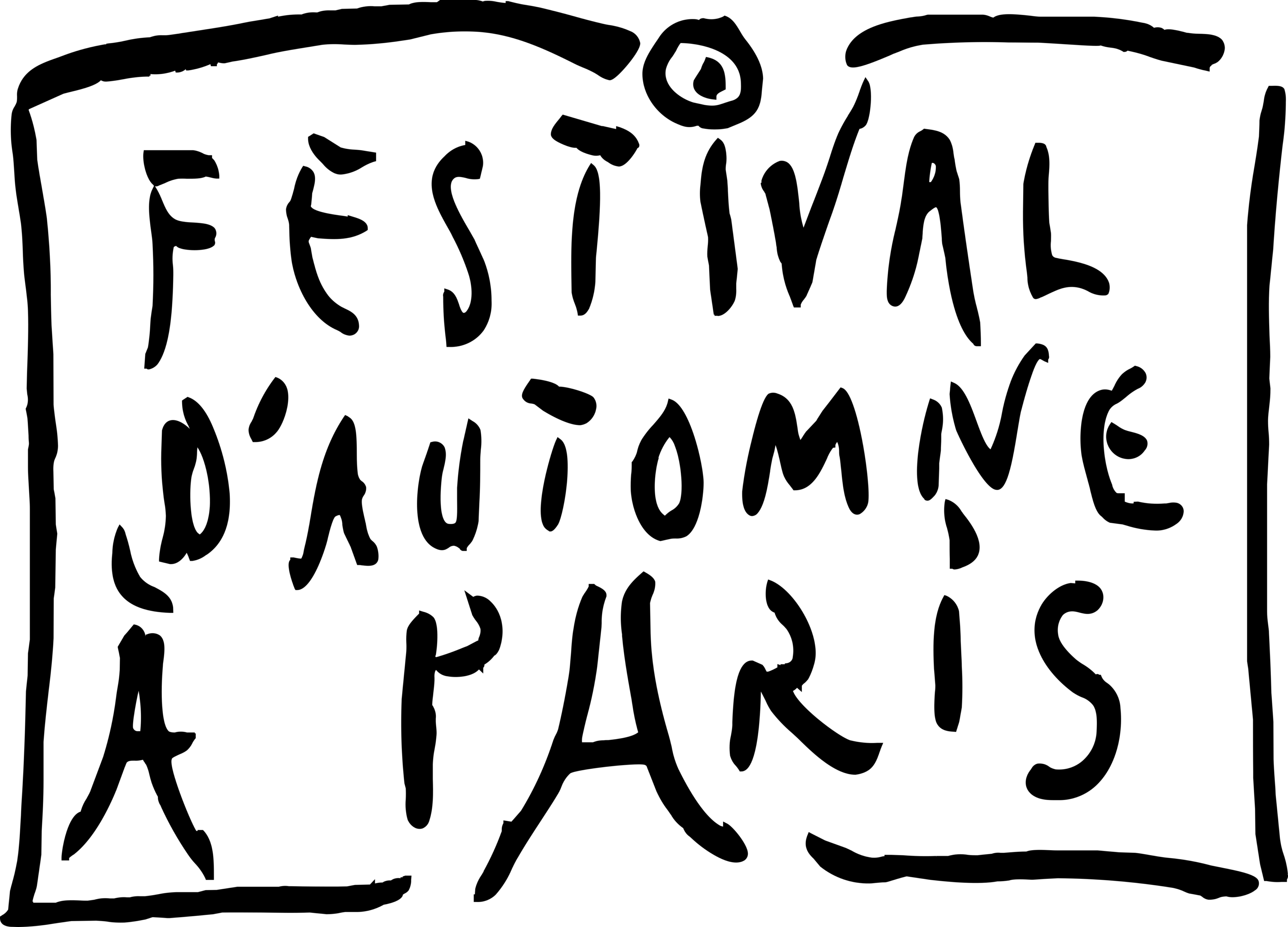 Festival dAutomne a Paris Logo