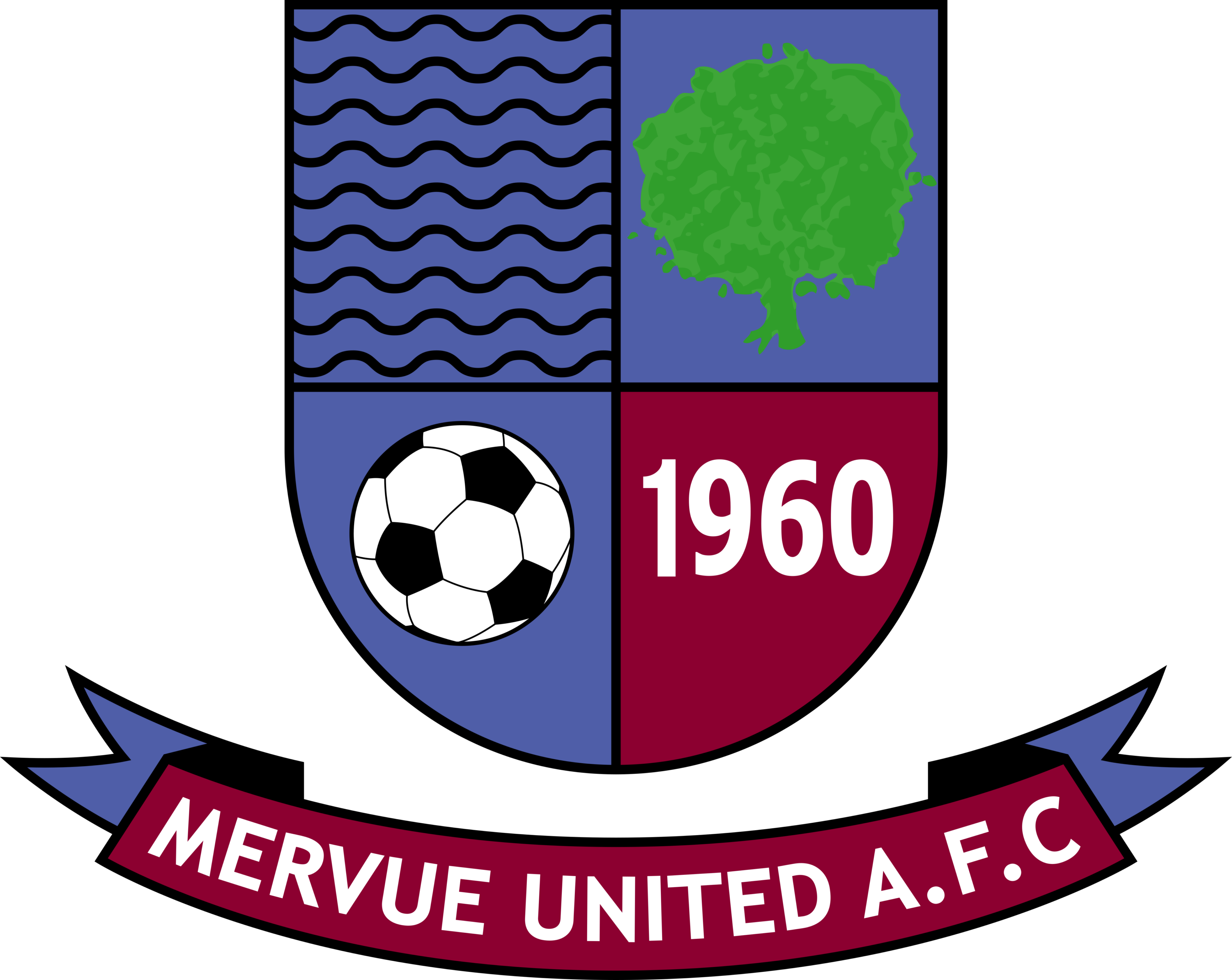 Mervue United AFC Logo