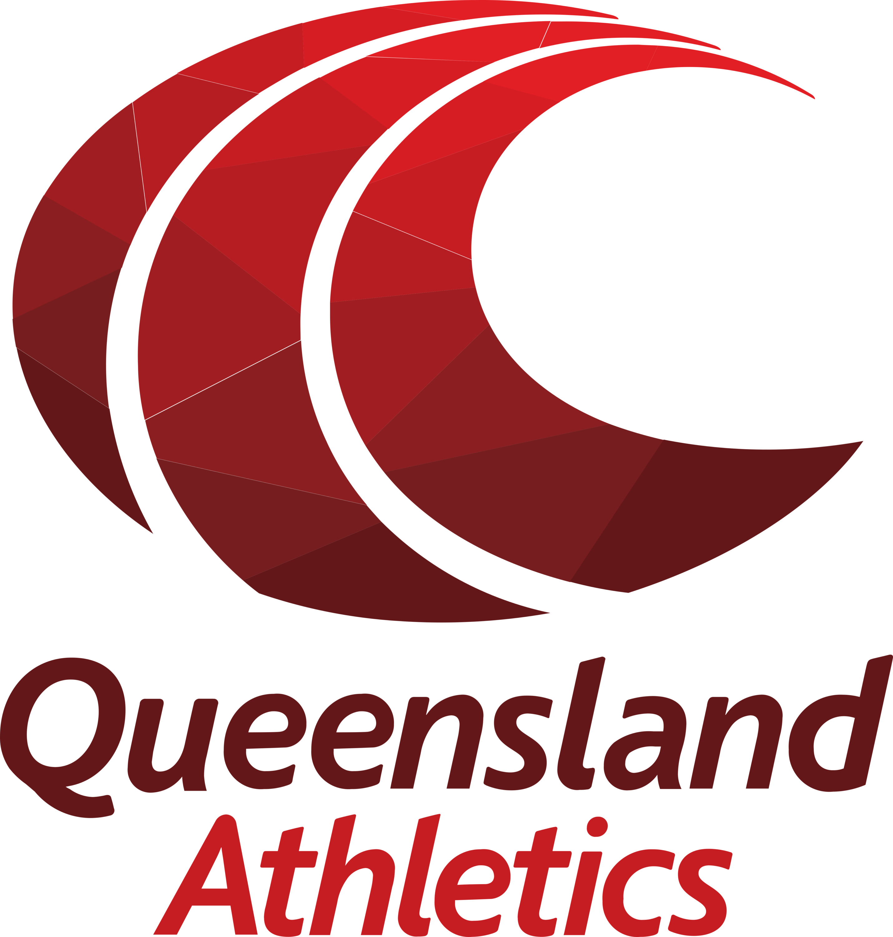 Queensland Athletics Logo