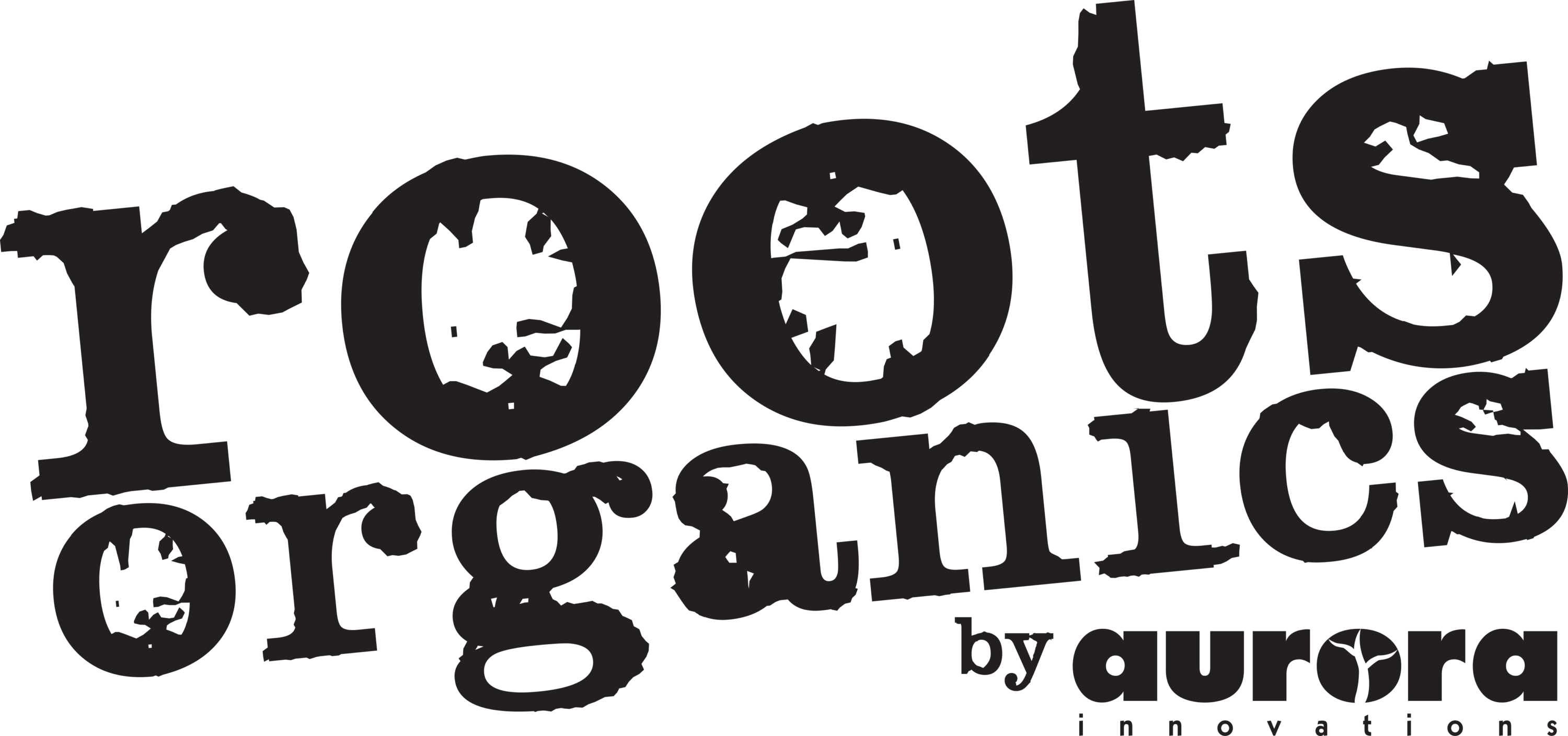 Roots Organics by Aurora Innovations Logo