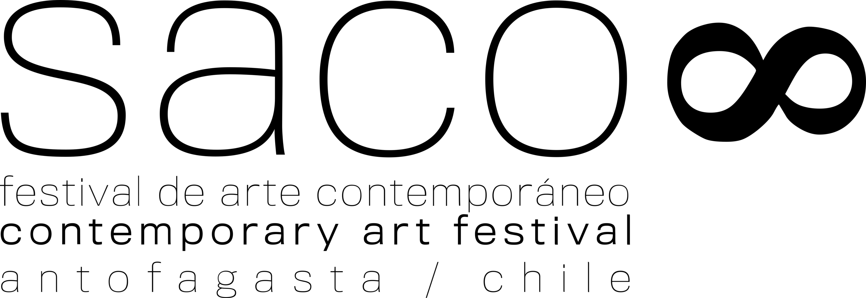 SACO Festival de Arte Contemporaneo Logo