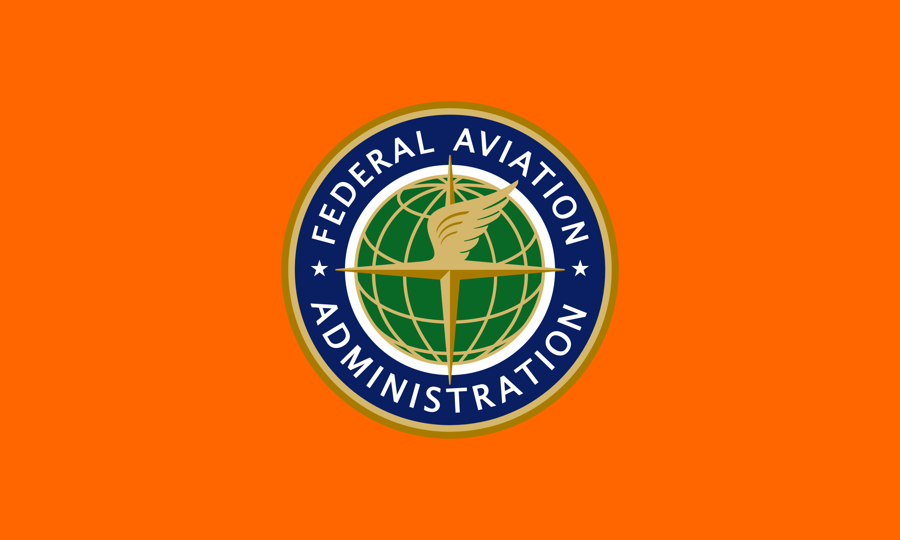 Federal Aviation Administration Logo flag