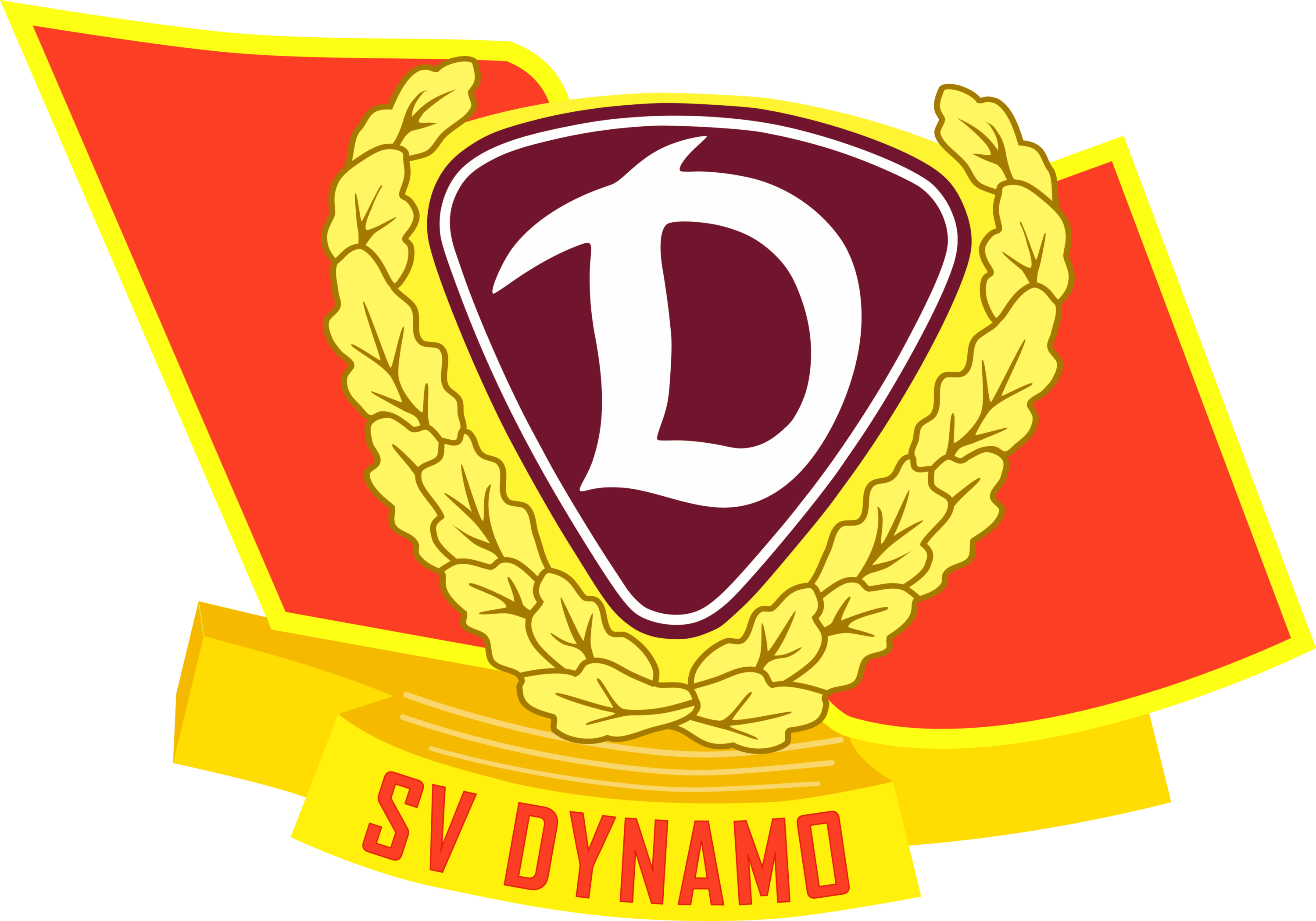 SV Dynamo Ehrennadel Logo