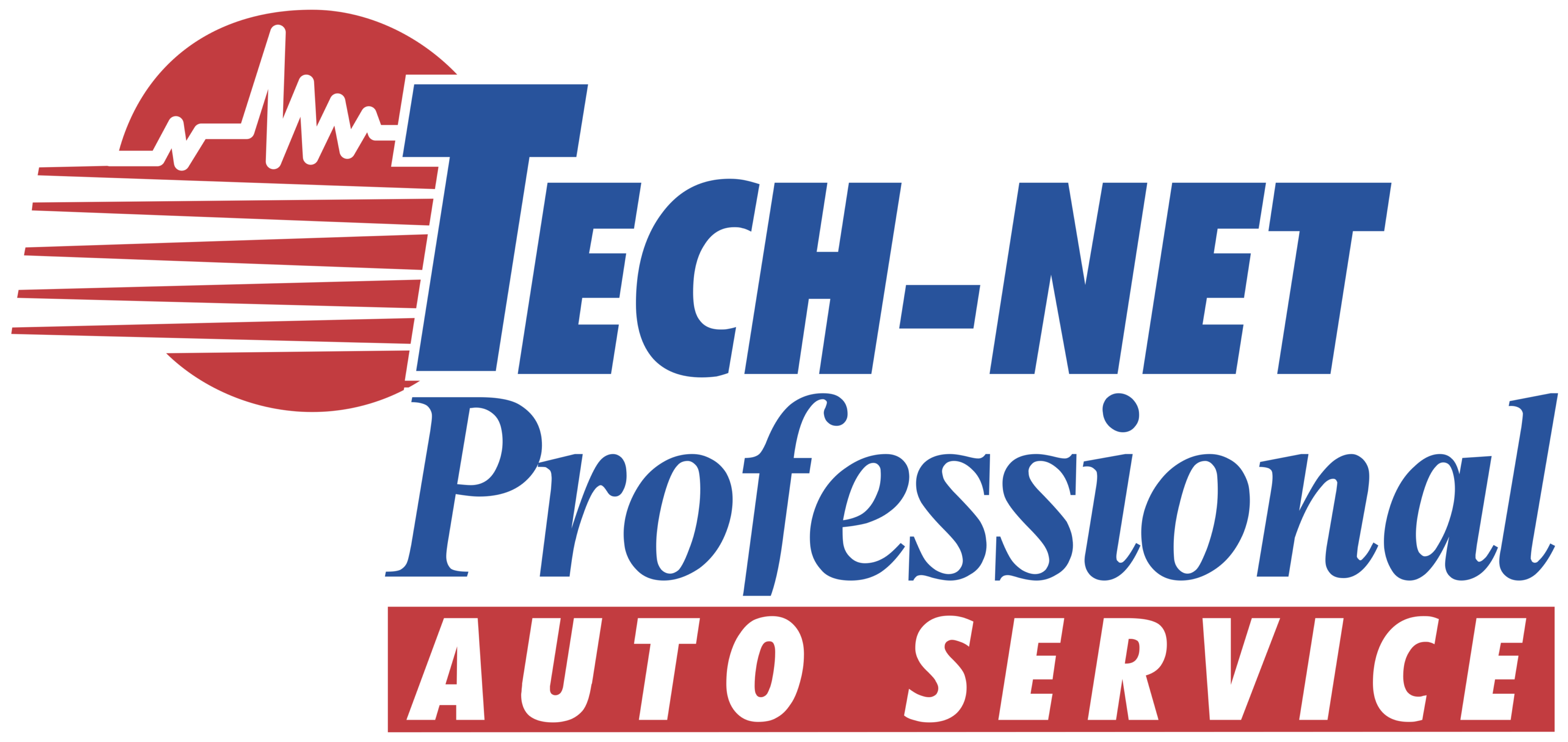 Tech Net Professional Auto Service Logo