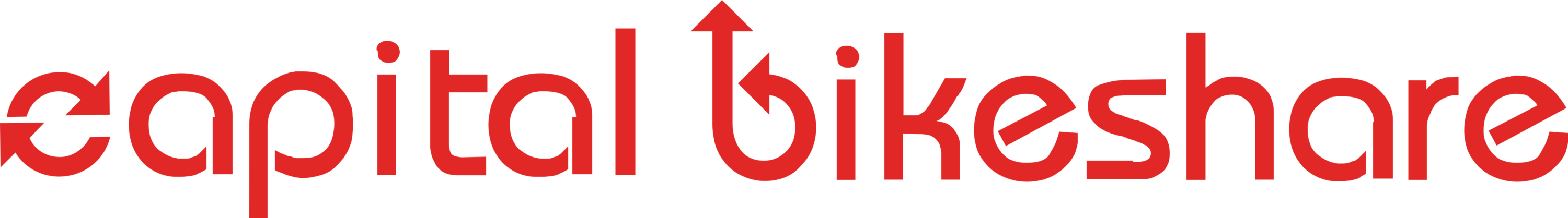 Capital Bikeshare Logo red