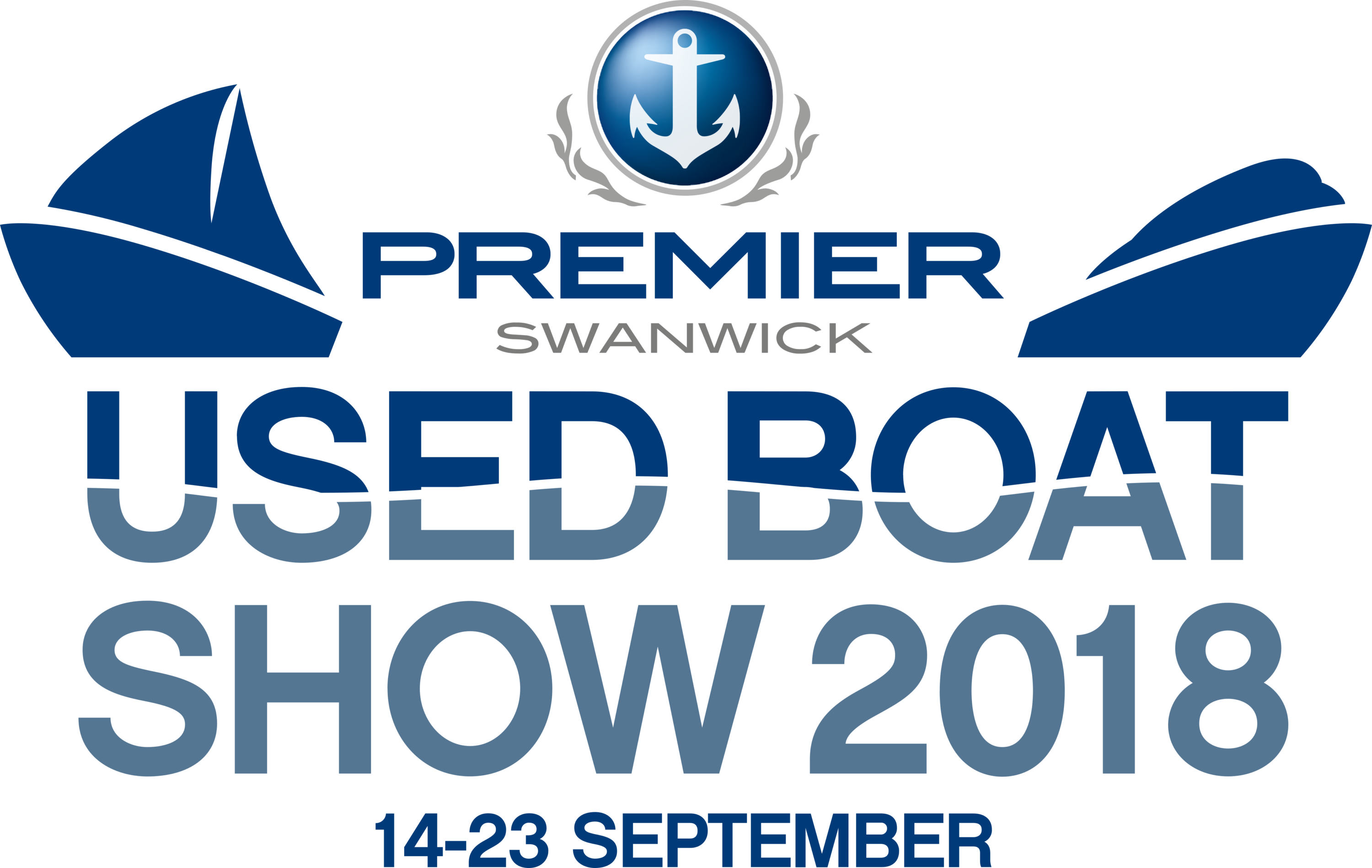 Swanwick Used Boat Show 2018 Logo