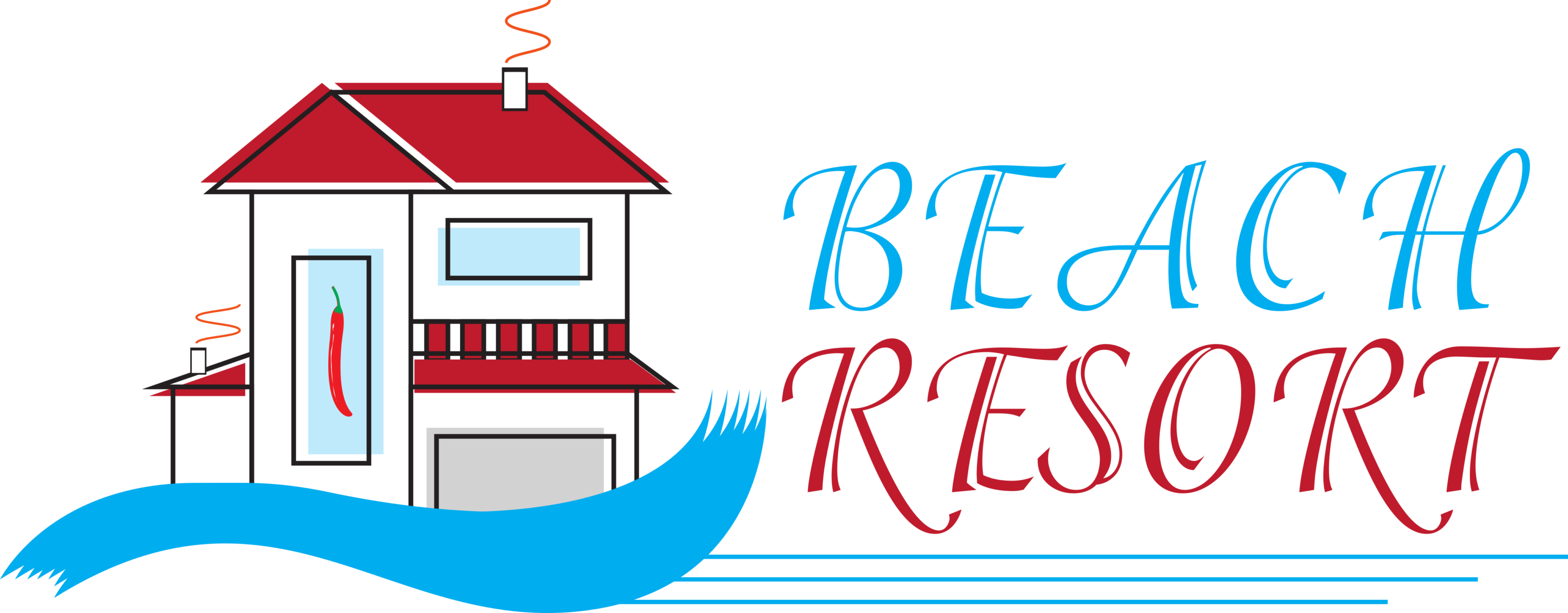 Beach Resort Logo