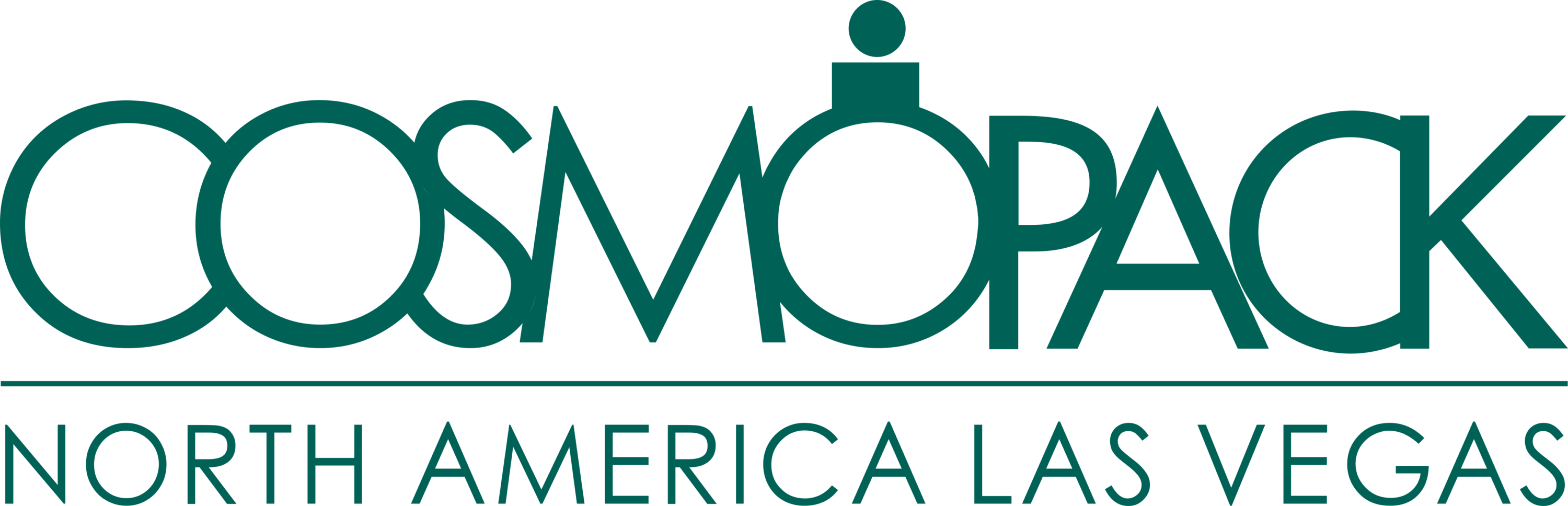 Cosmopack North America Las Vegas Logo