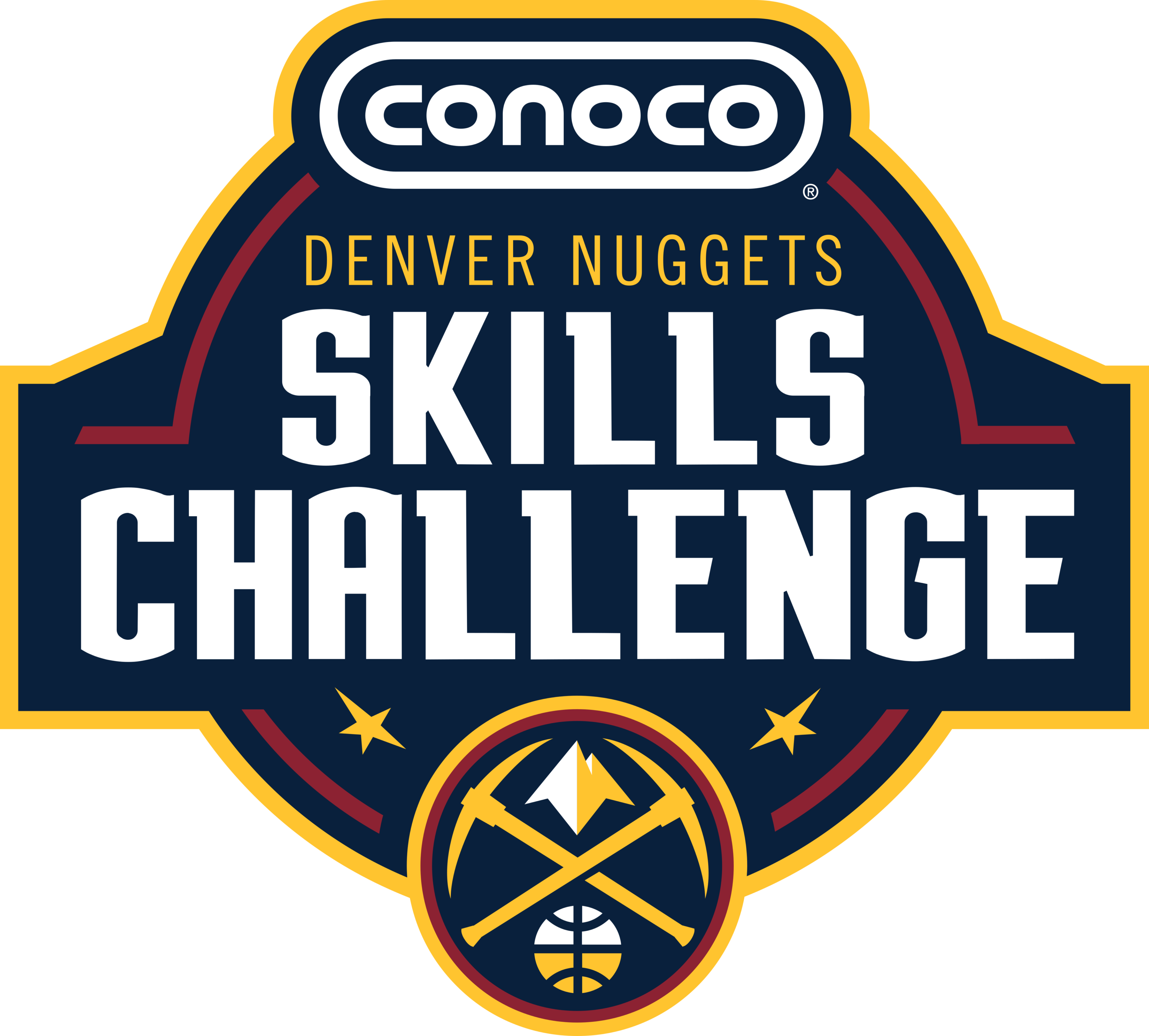 Denver Nuggets Skills Challenge Logo