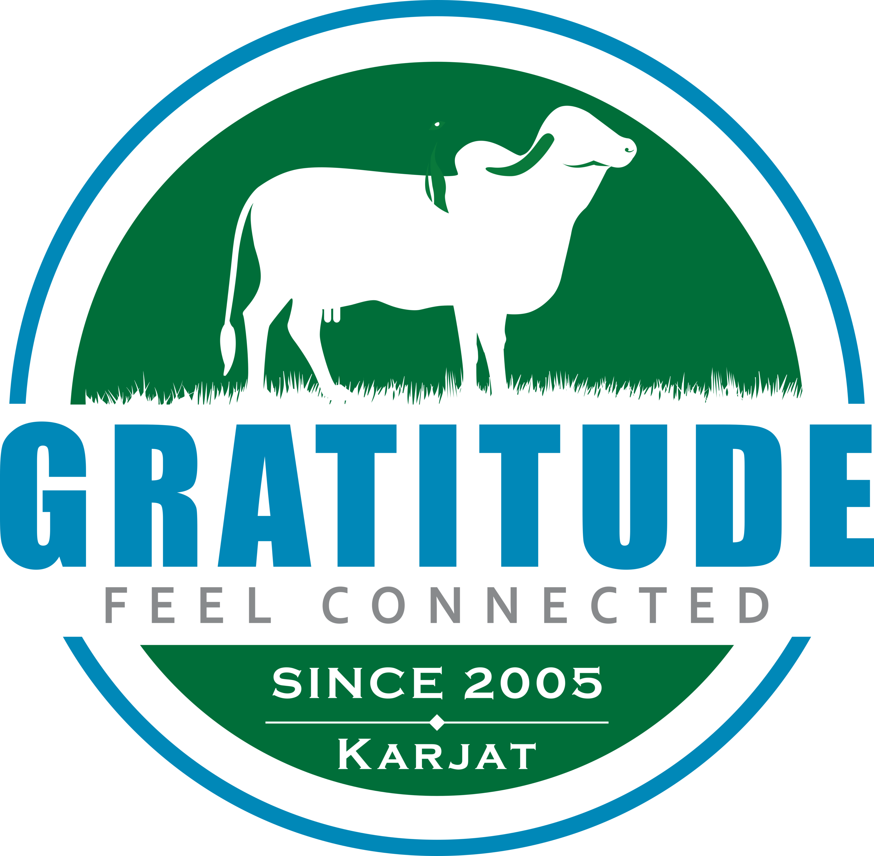 Gratitude Pathak Farm Logo