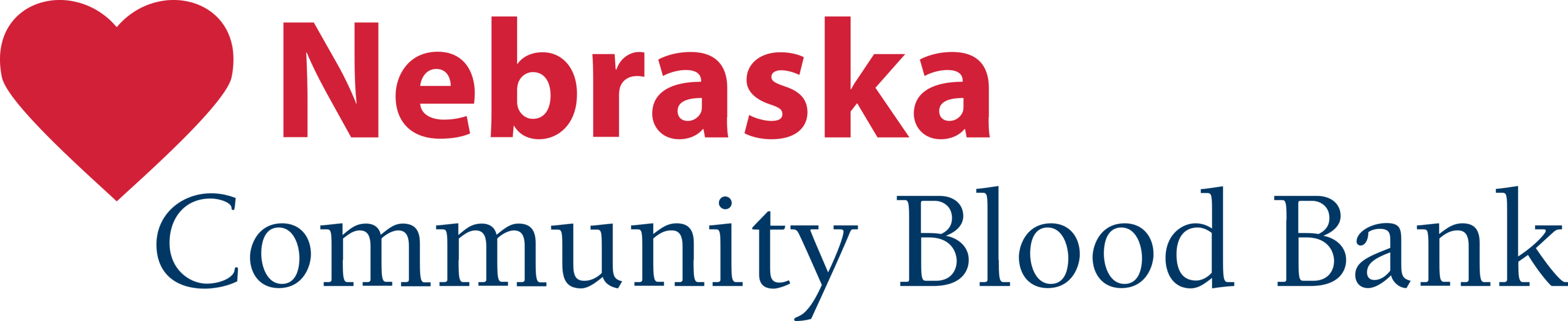 Nebraska Community Blood Bank Logo
