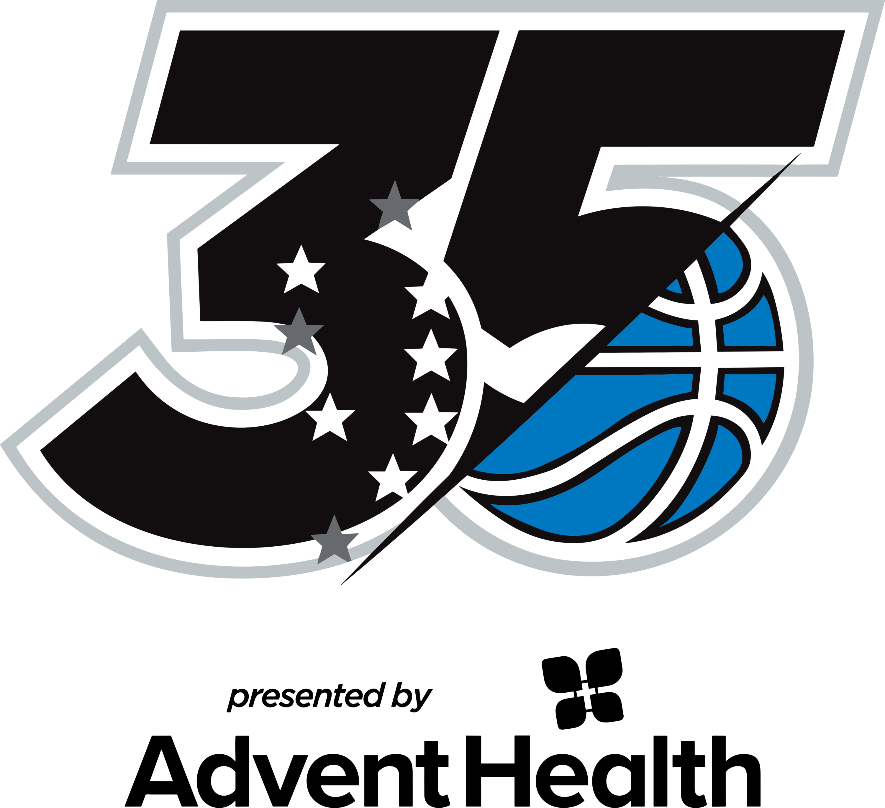 Orlando Magic 35th Anniversary Logo