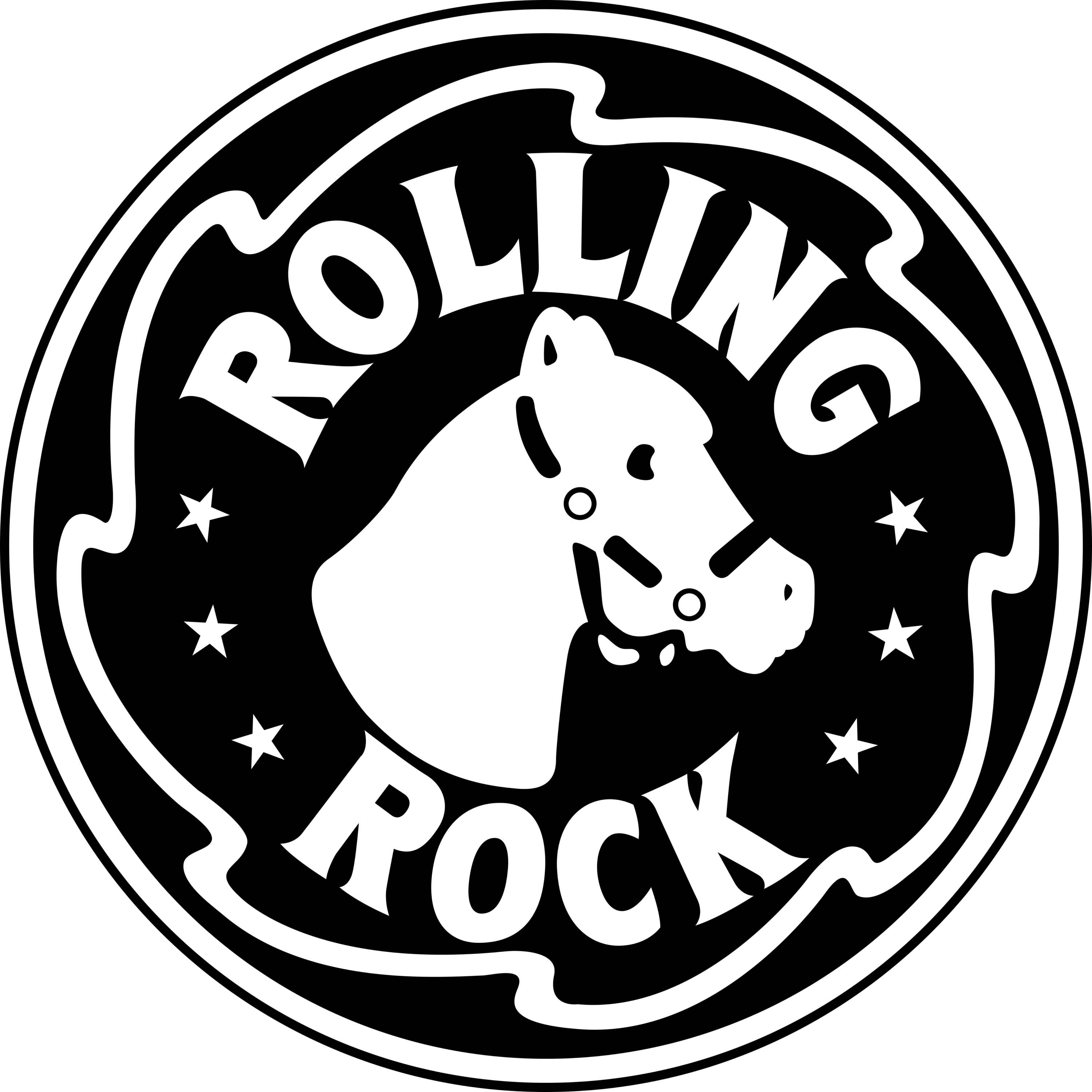 Rolling Rock Logo