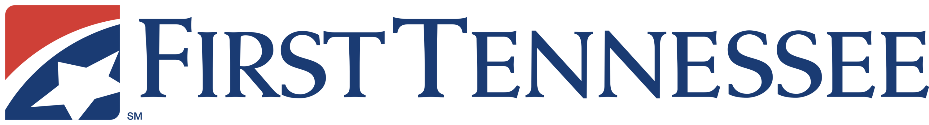 First Tennessee Bank Logo horizontally