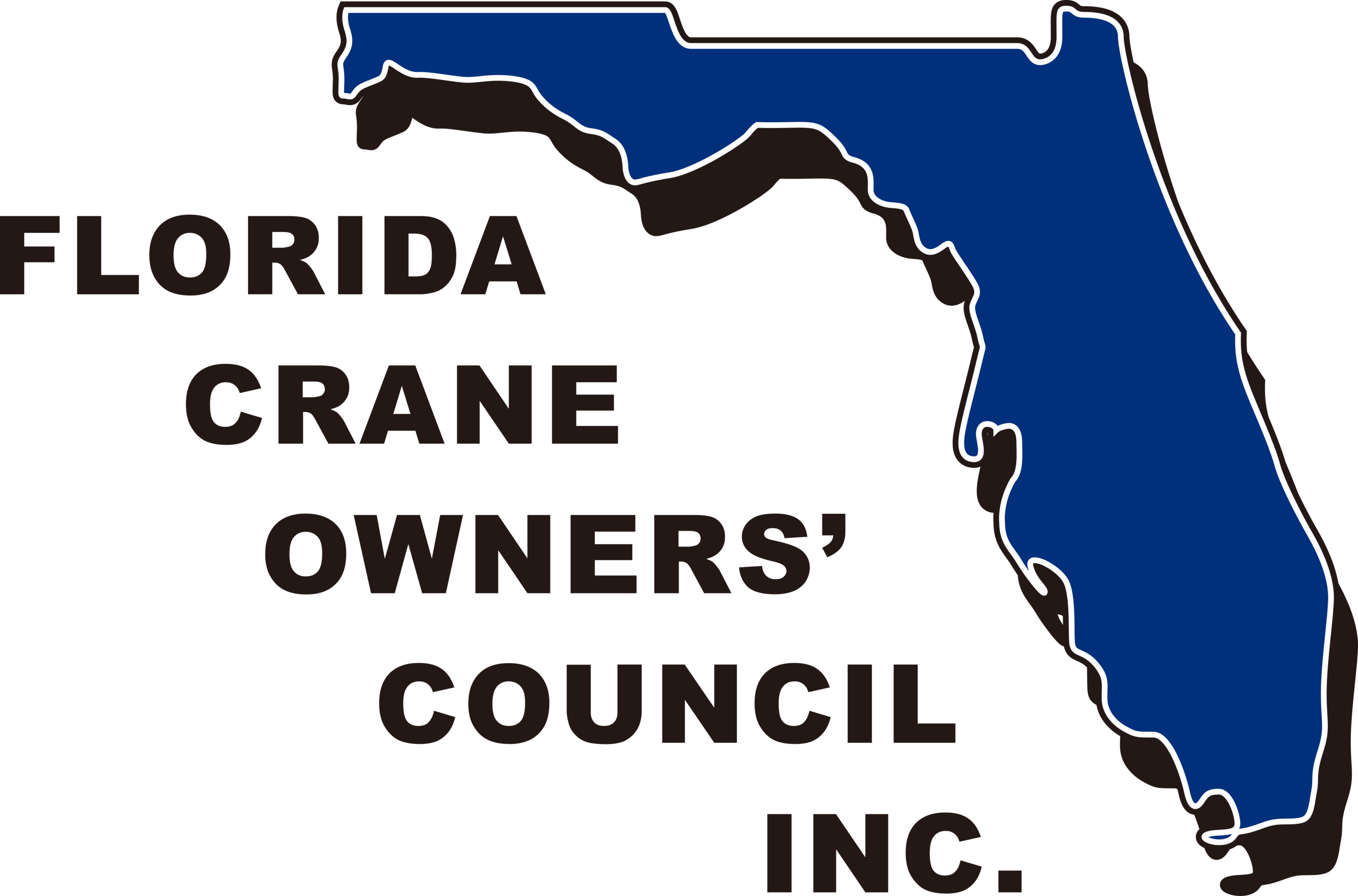 Florida Crane Owners' Council, Inc. Logo